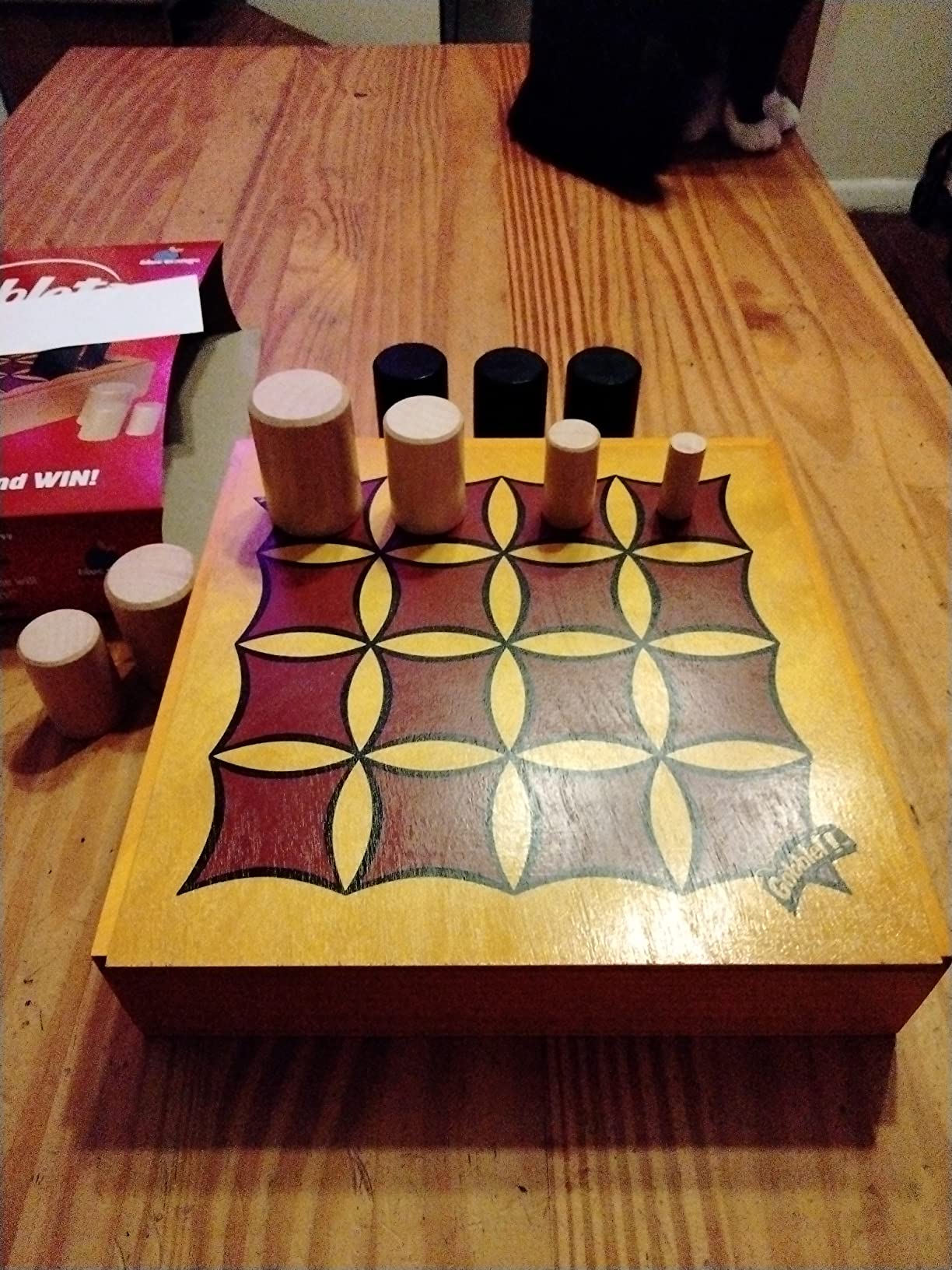 Gobblet! Abstract Strategy Board Game - Award Winning Kids or Adults Original All Wooden Board Game by Blue Orange Games - 2 Players for Ages 7 to 99 customer photo 1