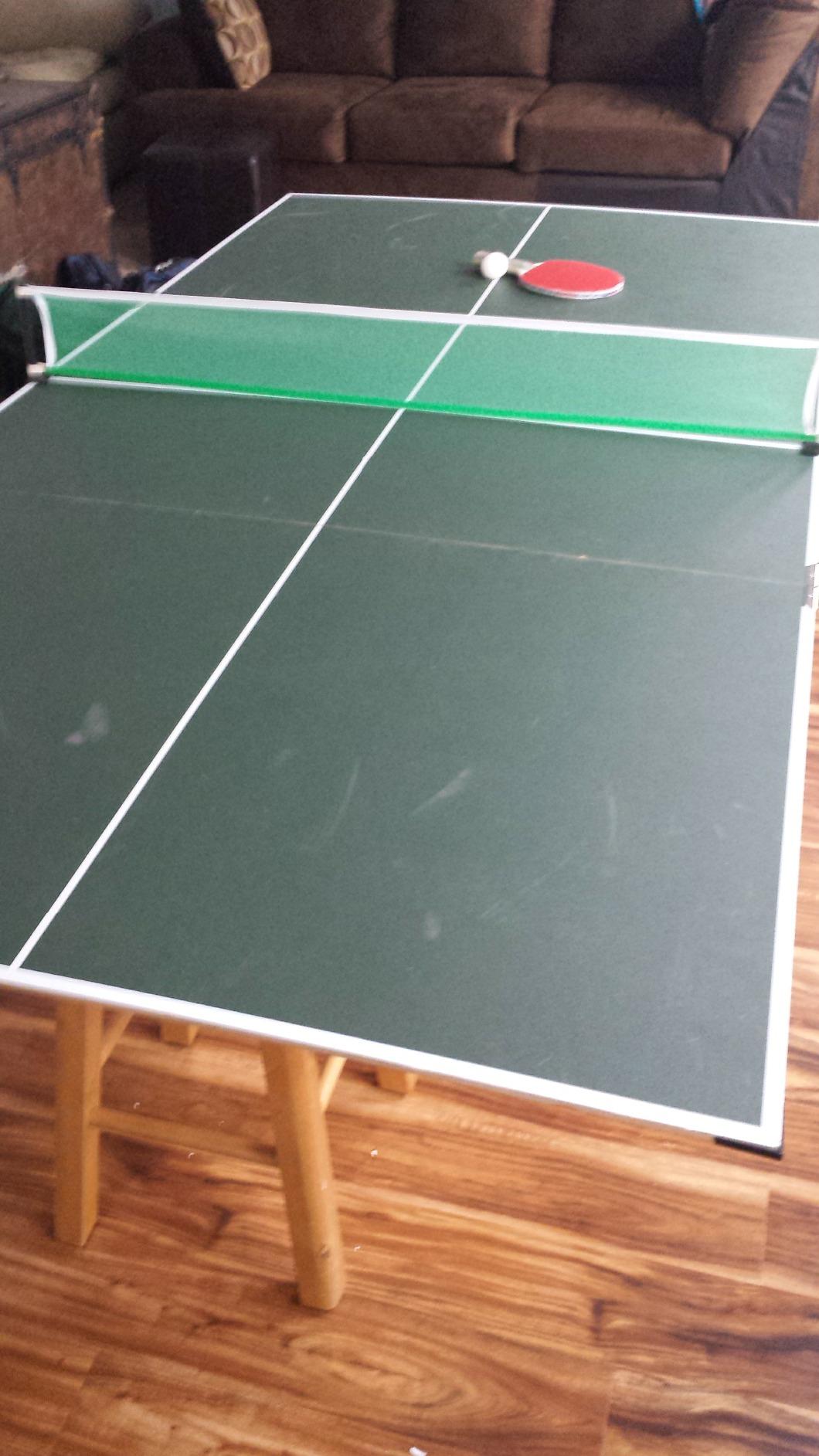 Viper by GLD Products 3-in-1 Portable Table Tennis Top, Turn Any Surface into a Game Table for Quick Paced Fun in Any Location, Green, one Size customer photo 2