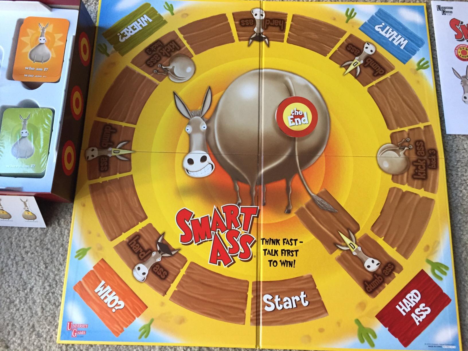 University Games, Smart Ass Trivia The Ultimate Who, What, Where Party Game, for Families and Adults Ages 12 and Up and 2 to 6 Players customer photo 2