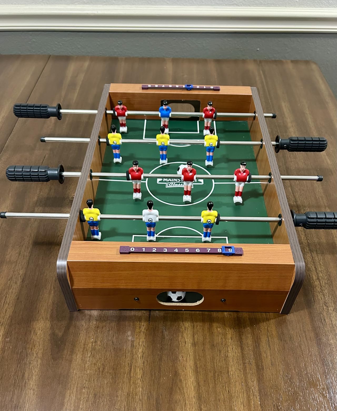 Mainstreet Classics 20-Inch Table Top Foosball/Soccer Game, Brown customer photo 1