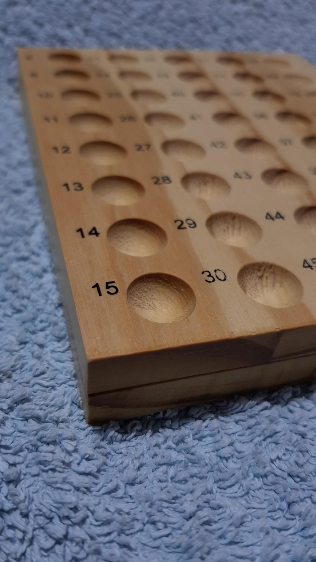 WE Games Retro Bingo Game Set with Metal Rotary Cage, Deluxe Wooden Master Board, Wood Balls, Party Games for Families, Fairs, and Churches customer photo 2