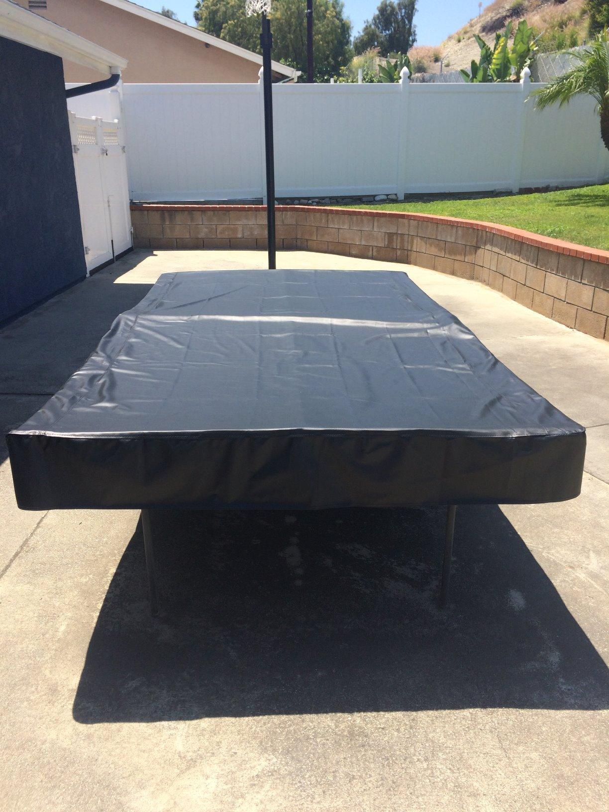 Imperial Midnight Matte Black Naugahyde Billiard Pool Table Cover customer photo 2