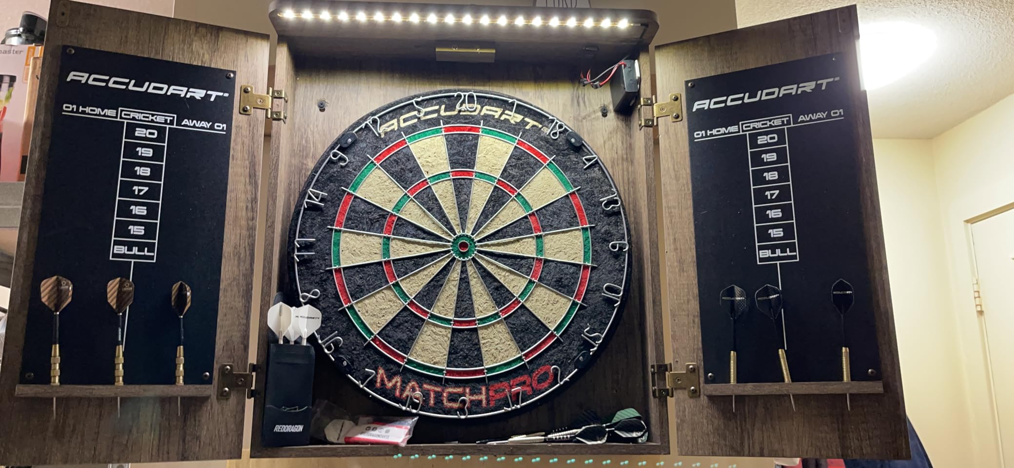 RED DRAGON Pegasus Tungsten Steel Darts Set - 24 Gram - Black Stems and Black Flights customer photo 1