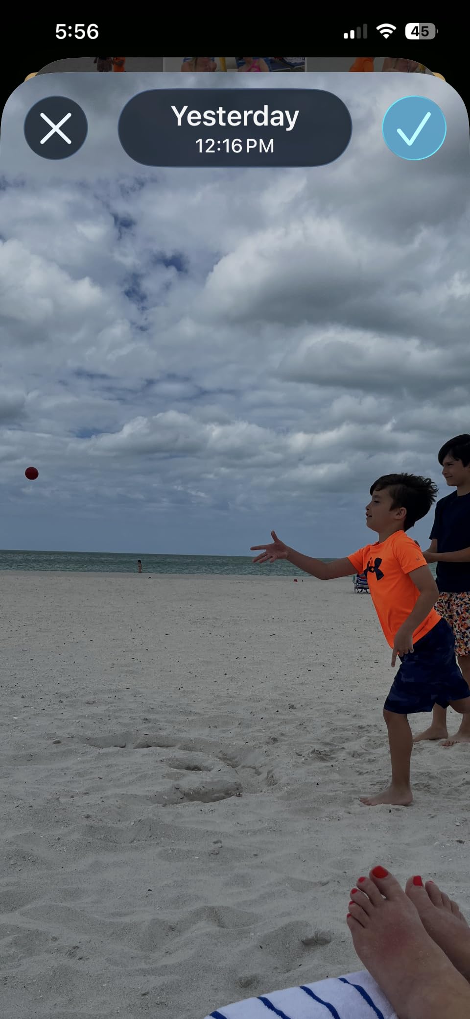 TidalBall Set | America's Beach Game | Portable Beach Cornhole Alternative | Sand Toss Game, Balls Float, 2 Koozies Included | Outdoor Beach Games for Adults, Teens & Family customer photo 2