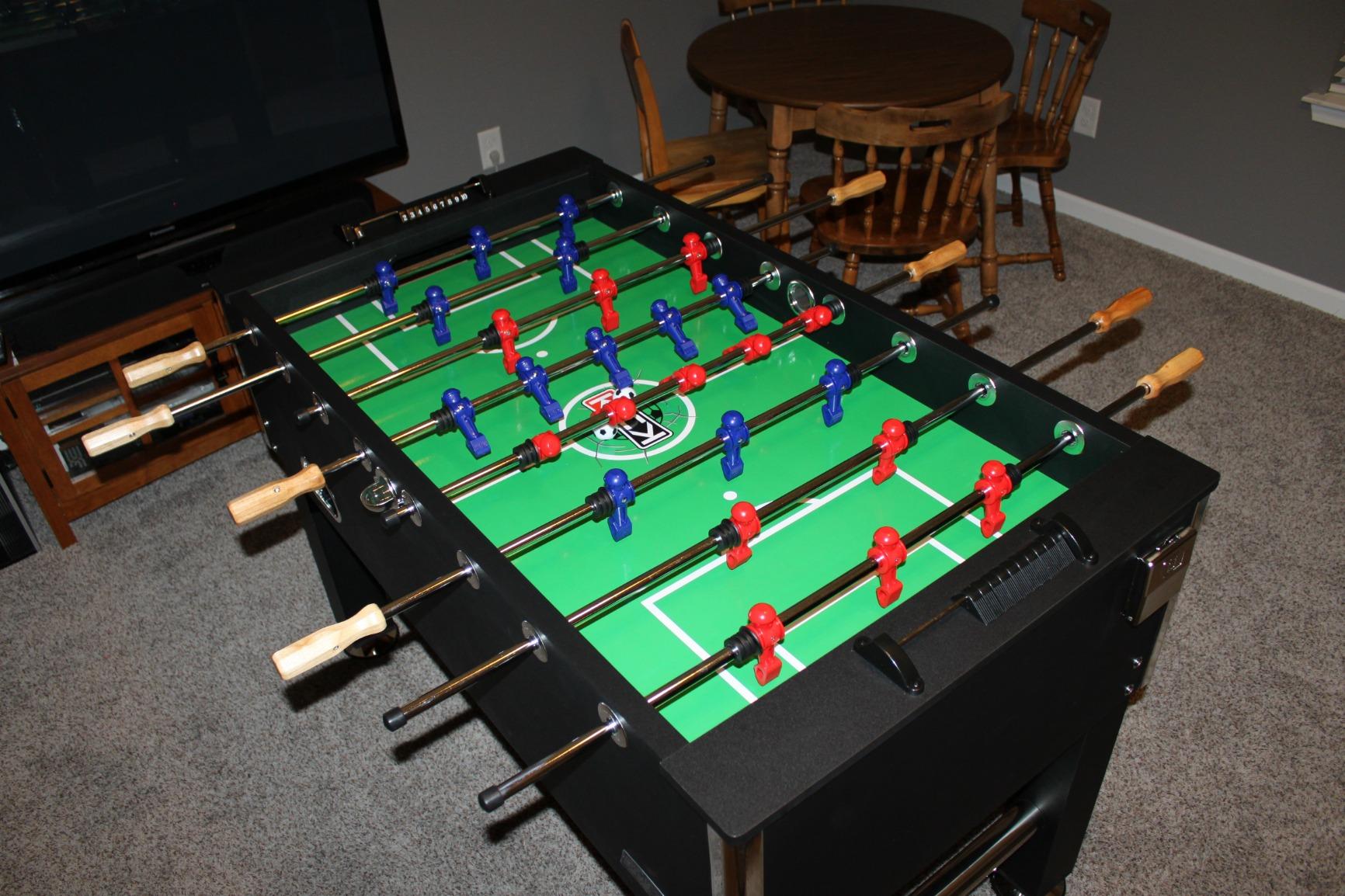 KICK Triumph 55in Foosball Table - Professional Full-Size Indoor Game Table customer photo 1