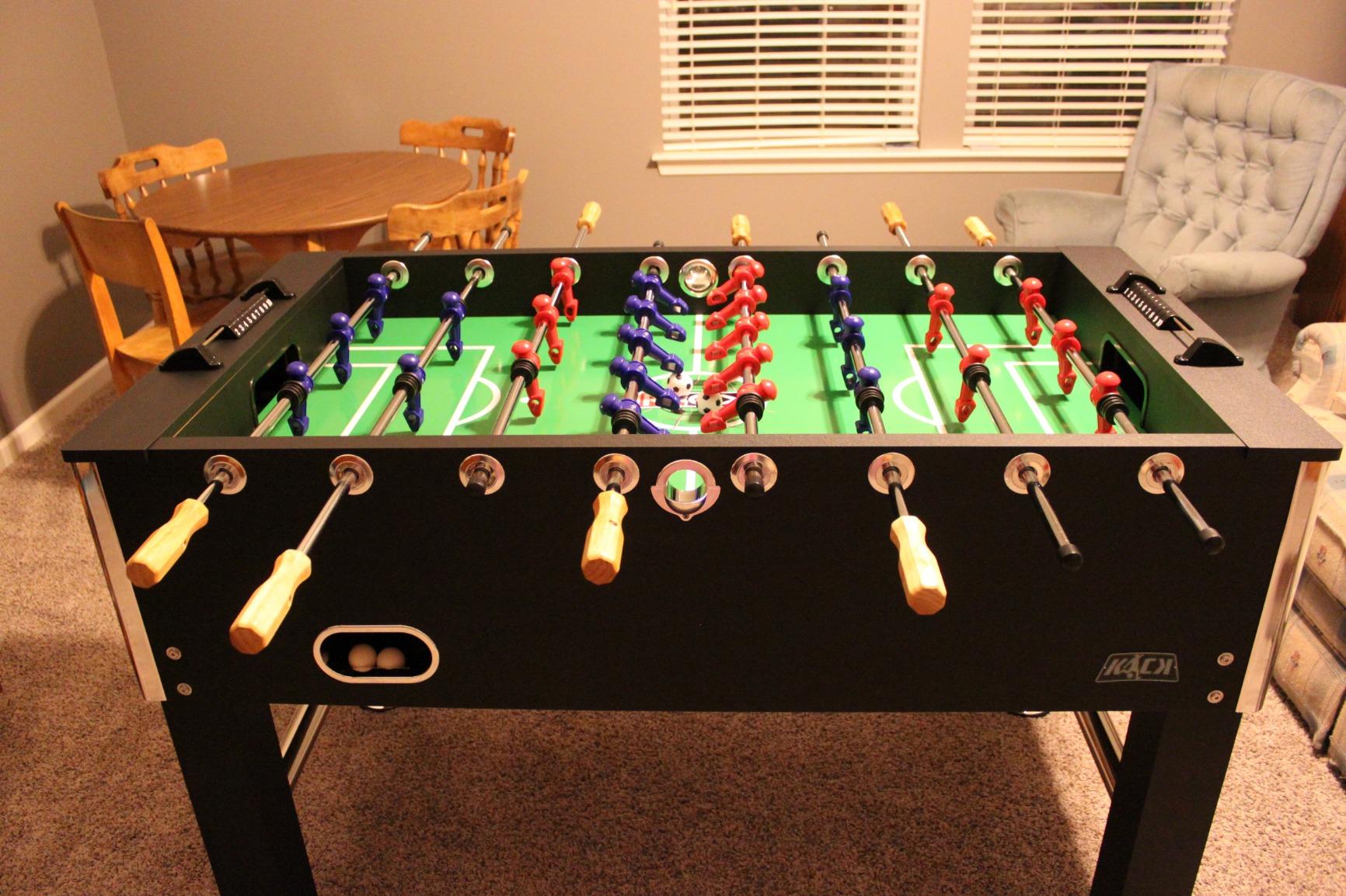 KICK Triumph 55in Foosball Table - Professional Full-Size Indoor Game Table customer photo 2