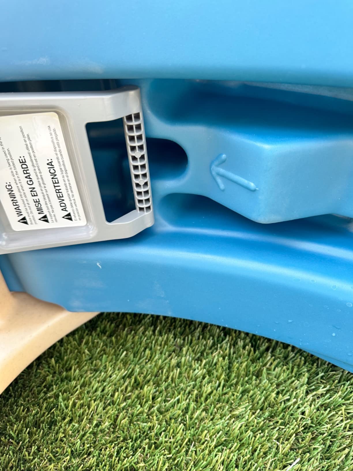 Step2 Play & Fold Junior Slide, Kids Indoor/Outdoor Play Slide, Backyard Playground Set, For Toddlers 1.5-4 Years Old customer photo 1