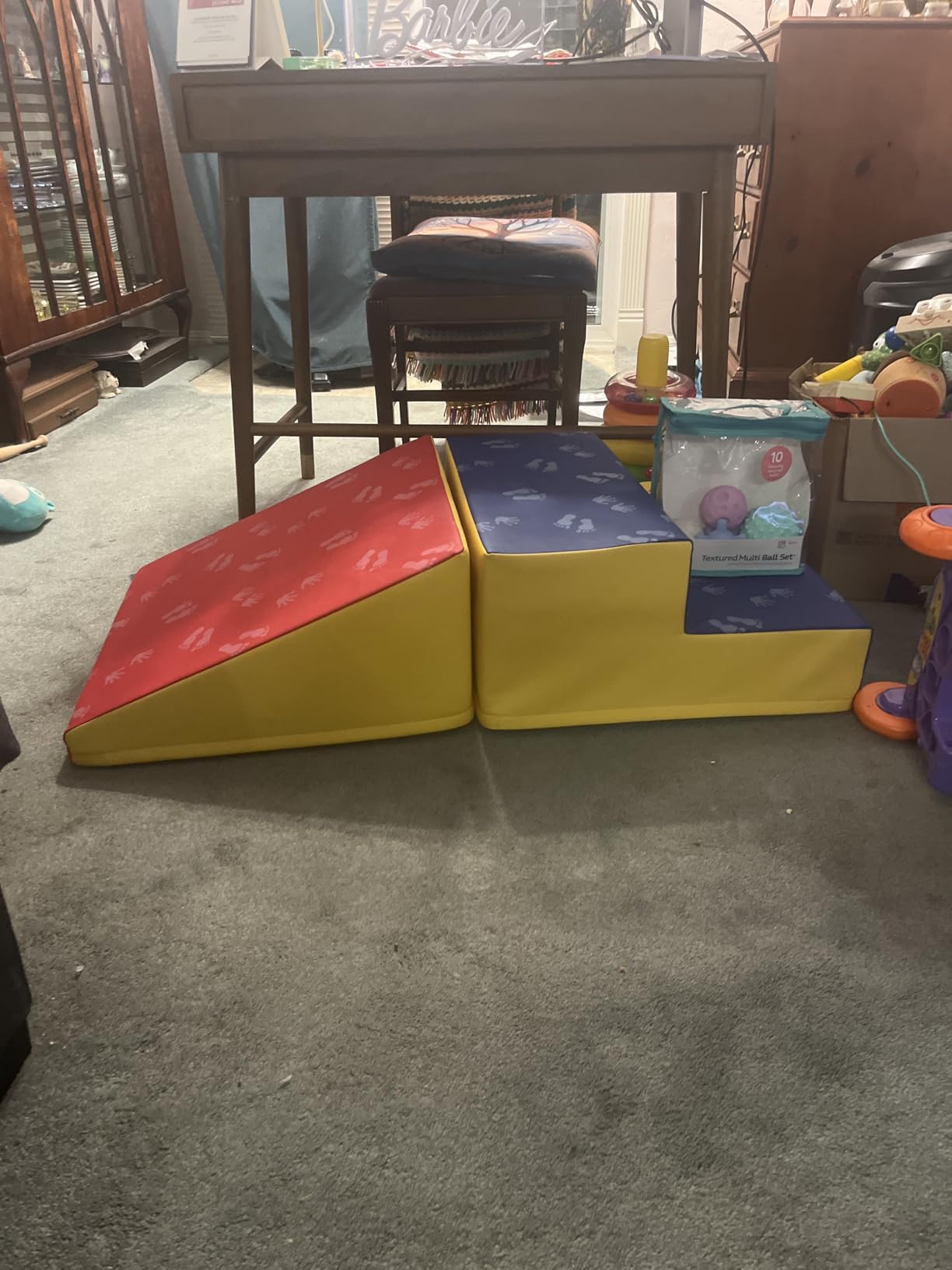 ECR4Kids Softzone Little Me Climb and Slide, Toddler Playset, Assorted, 2-Piece customer photo 1