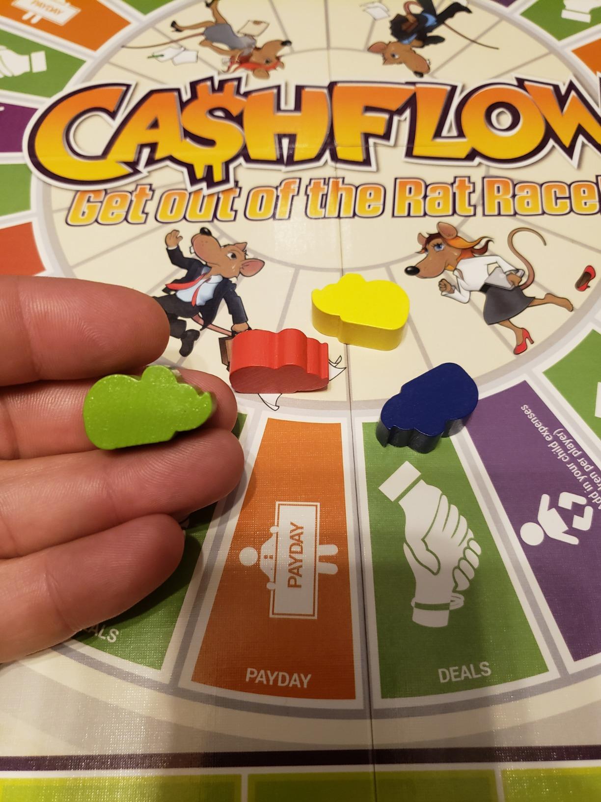 Rich Dad CASHFLOW Board Game, Educational Business & Finance Literacy Game, Ages 14 & Up - Financial Learning Games for Kids, Teens, Adults and Family customer photo 2