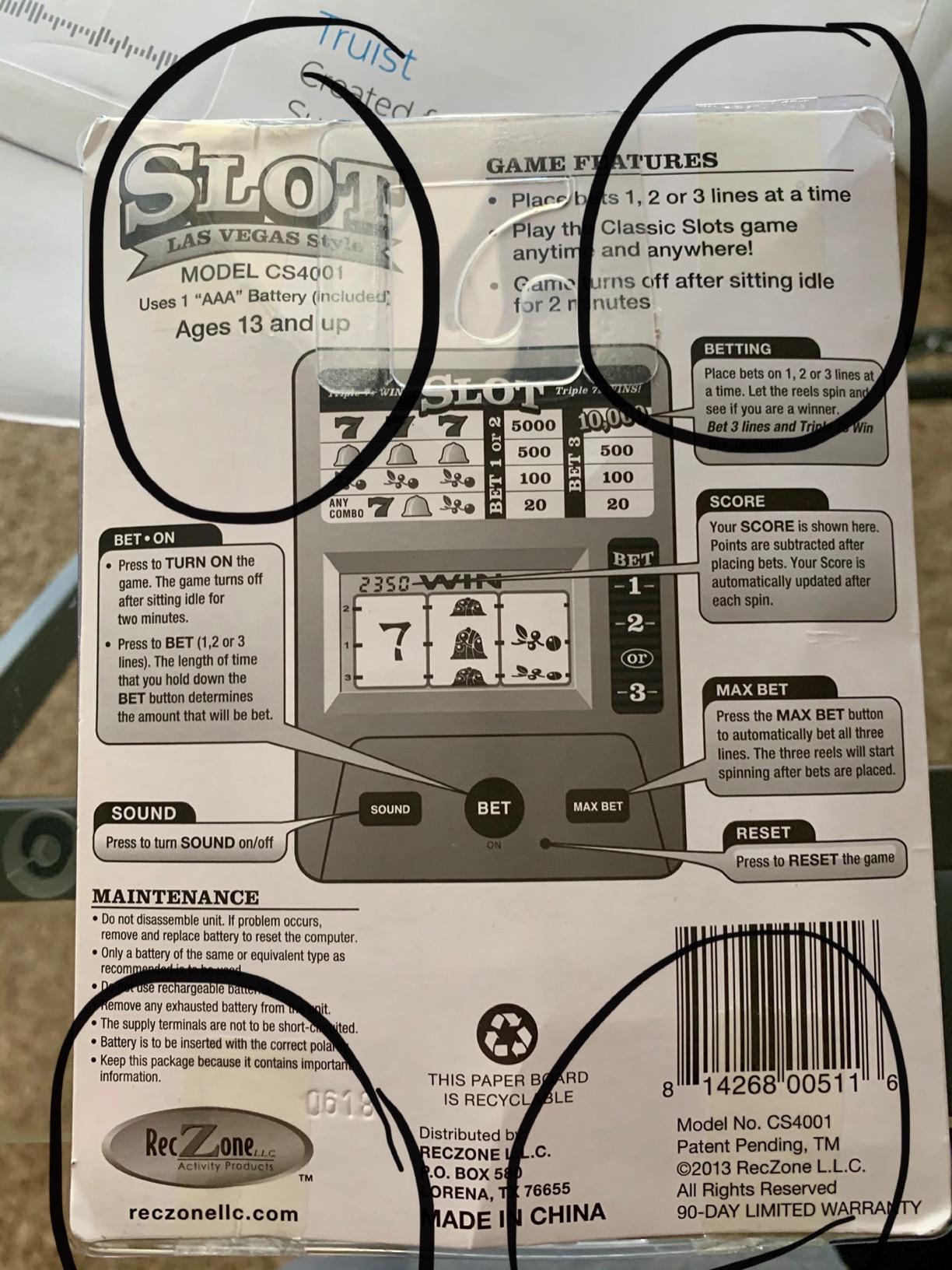 Trademark Global Electronic Handheld Game customer photo 1