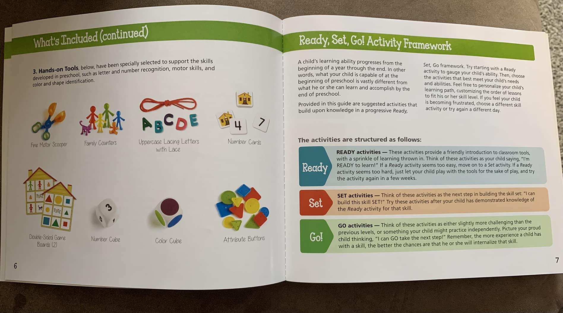 Learning Resources All Ready For Preschool Readiness Kit - 60 Activities Set, Ages 3+, Kindergartner Preparation Kit, Preschool Homeschool Curriculum customer photo 2