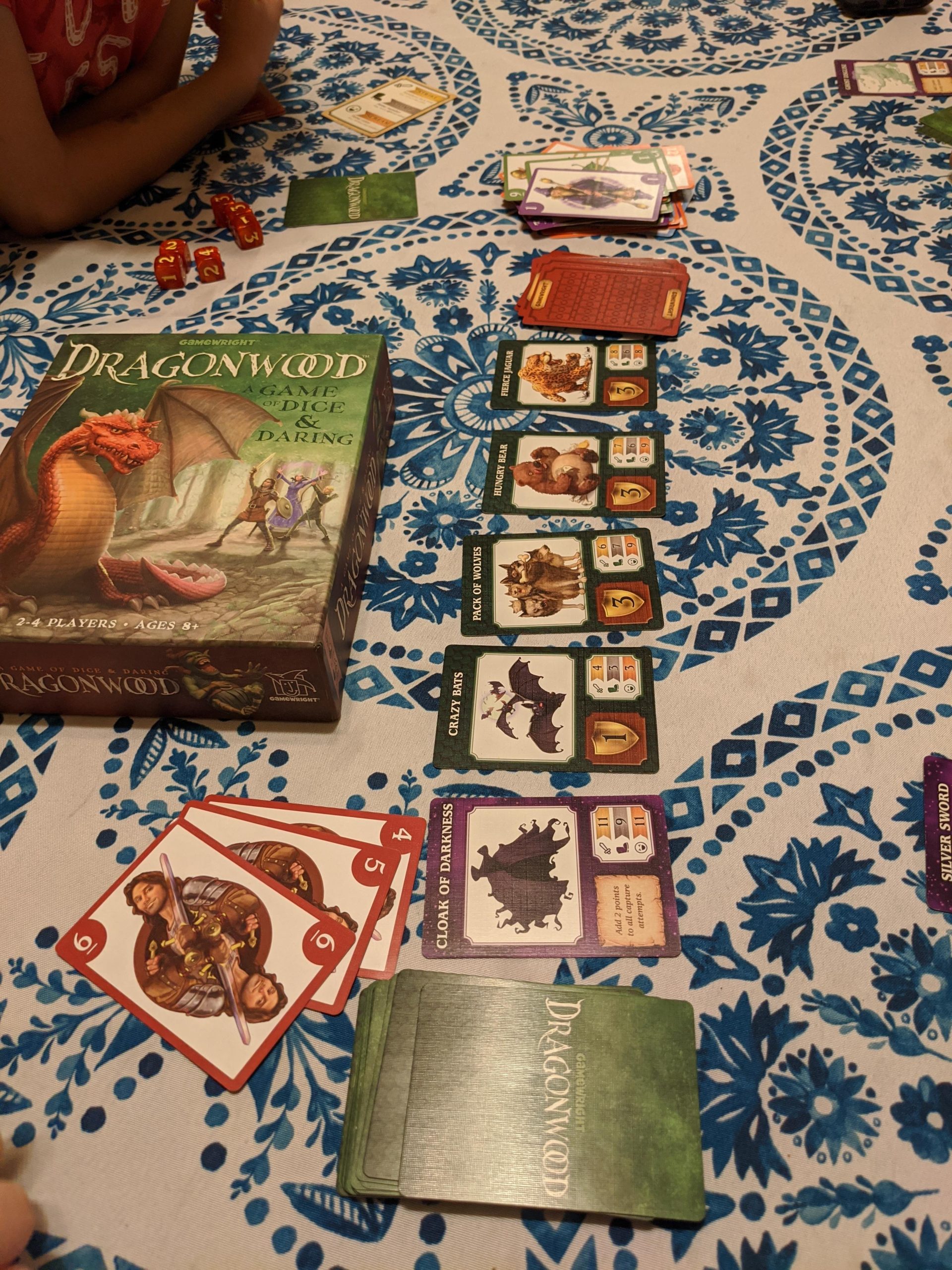 Gamewright Dragonwood A Game of Dice & Daring Board Game Multi-colored, 5