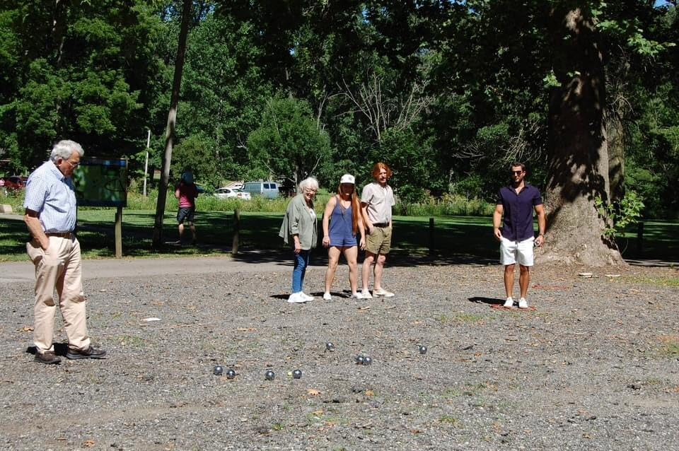 Kikkerland Boules Set Large Action Game, Outdoor, Beach, Lawn Backyard Family Party Games for Adults customer photo 1