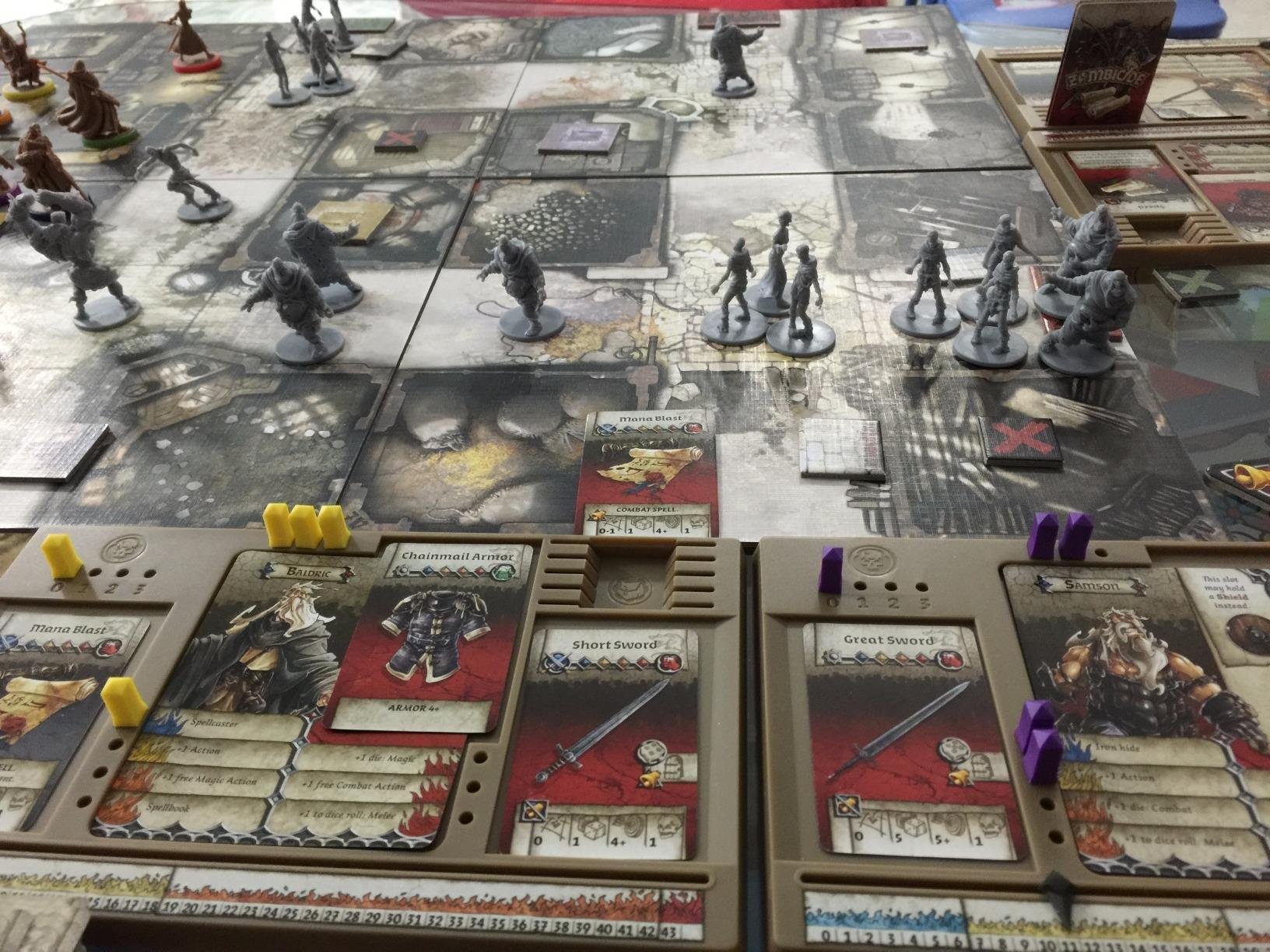 CMON Zombicide: Black Plague - Medieval Fantasy Zombie Board Game - Cooperative Strategy Game with Tabletop Miniatures, Ages 14+, 1-6 Players, 1 Hour Playtime customer photo 2