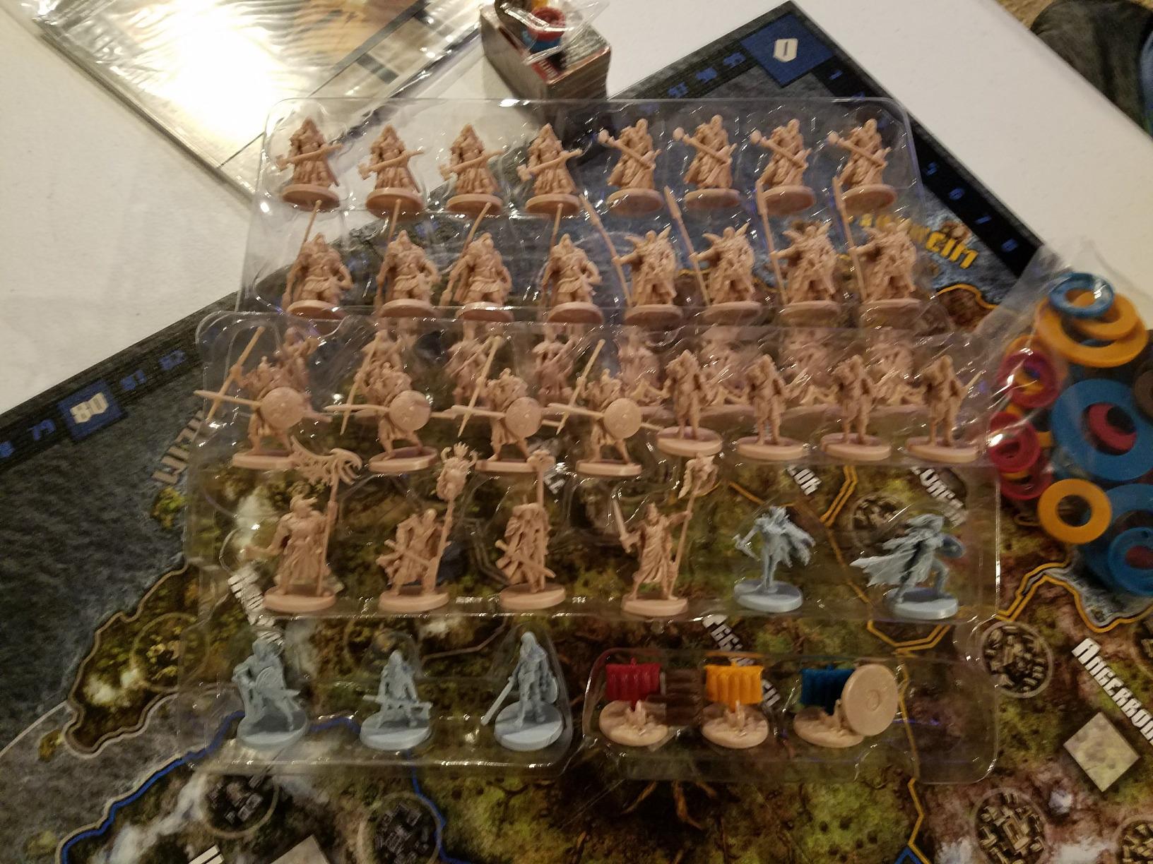 Blood Rage (Core Box) | Strategy Game | Viking Fantasy Board Game | Tabletop Miniatures Battle Game for Adults and Teens | Ages 14+ | 2-4 Players | Avg. Playtime 60-90 Mins | Made by CMON customer photo 1