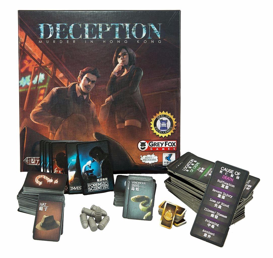 Grey Fox Games Deception: Murder in Hong Kong Board Game | Social Deduction | 4-12 Players | 20 Minutes customer photo 2