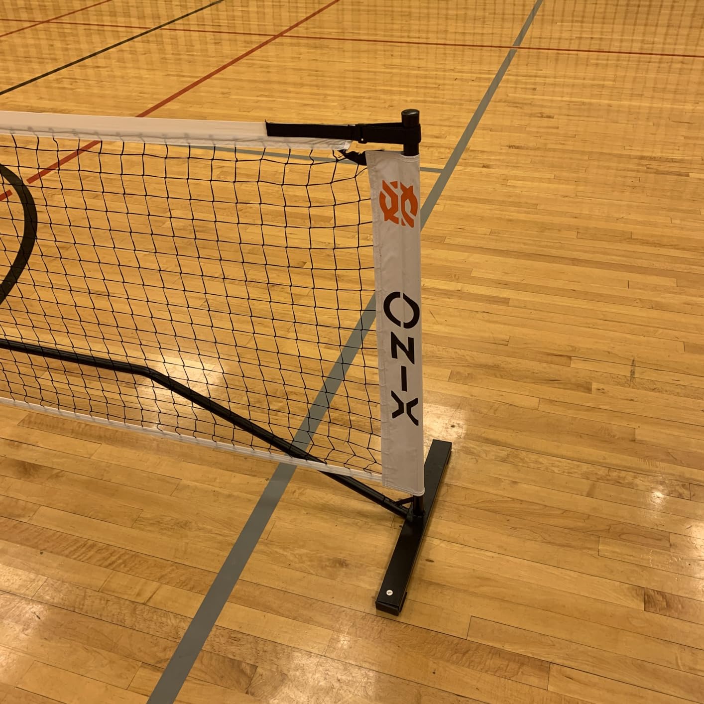 ONIX Pickleball 2-in-1 Regulation-Size Portable Net and Practice Net Set Includes Carrying Case with Wheels customer photo 2