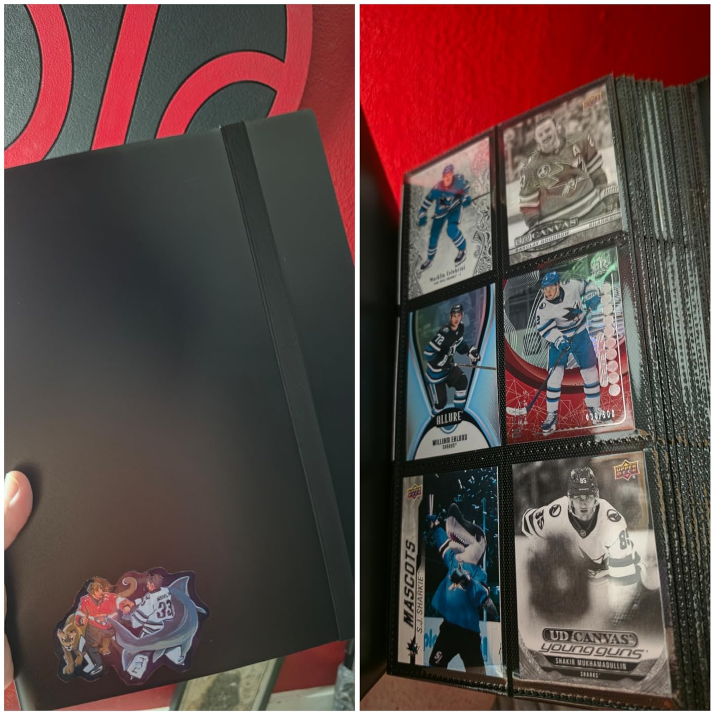 Vault X 9 Pocket Standard Strap Binder, Holds 360 Trading Cards in 20 Side-Loading Pages (Black) customer photo 1