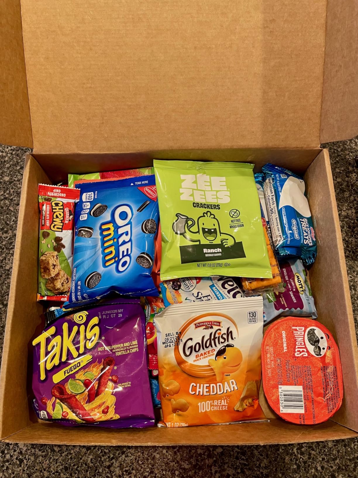 CRAVEBOX Snacks Box Variety Pack Care Package (45 Count) - Gift Basket for Adults Kids Teens - College Students Office School Birthday customer photo 1