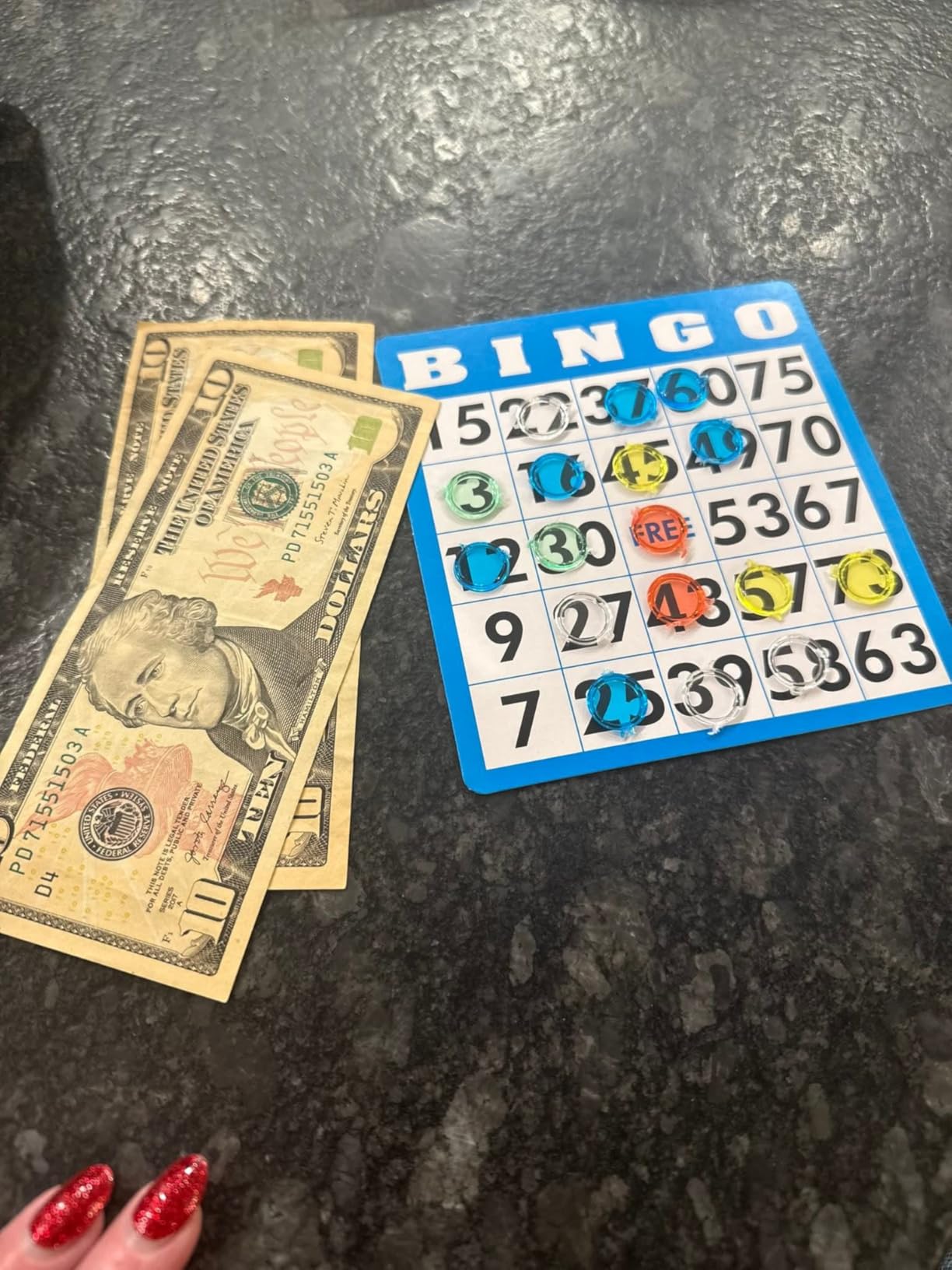 Regal Games Deluxe Bingo Game Set with Cage, Board, Balls, 18 Cards, and Chips customer photo 2