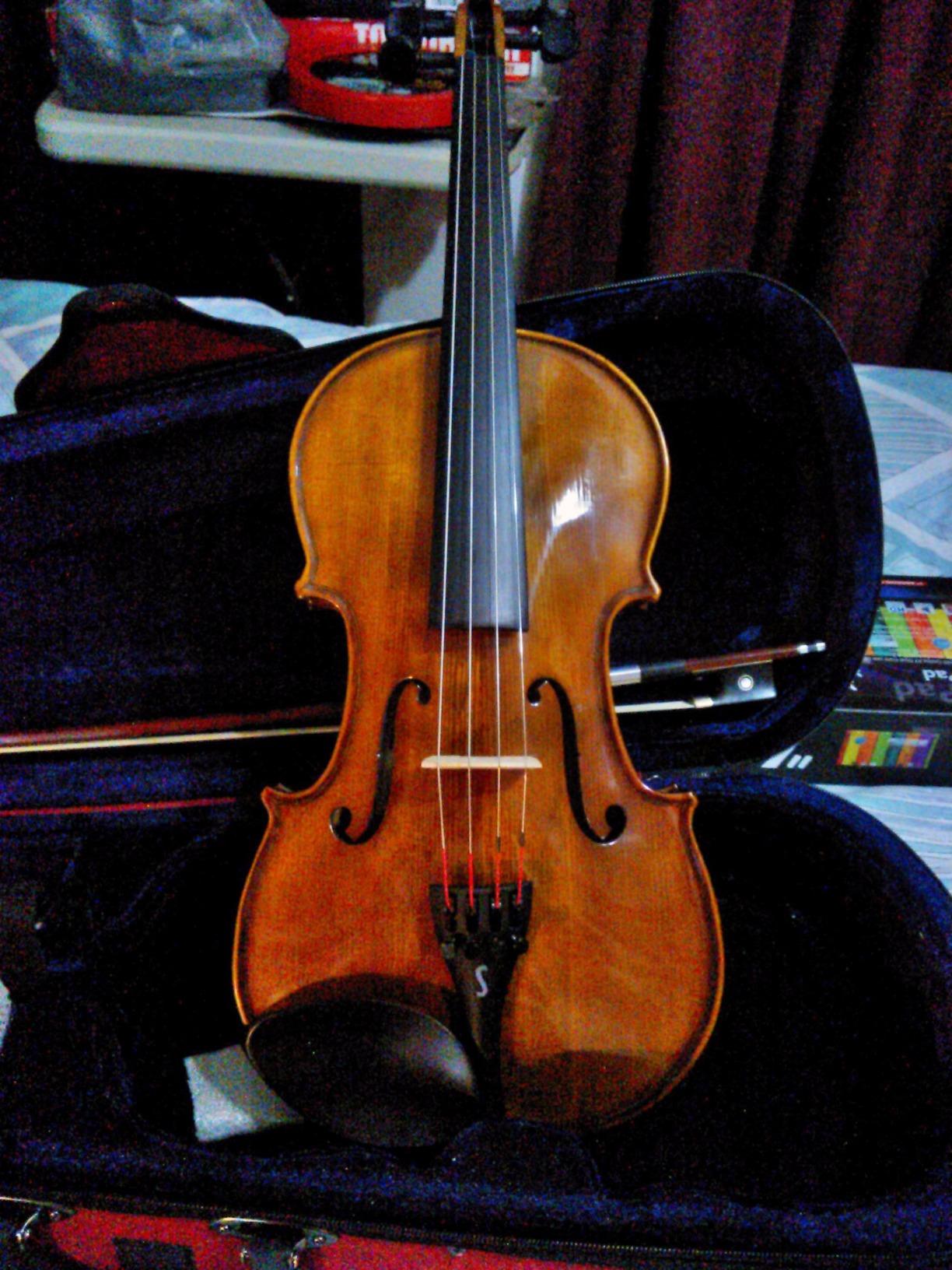 Stentor Student I Violin Outfit (1400G2) - 1/8 Size - Hand Crafted Solid Tonewood customer photo 2