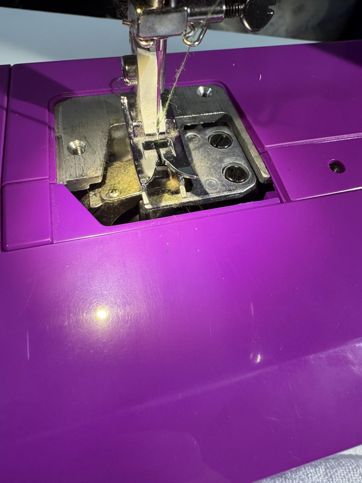 Janome Pink Sorbet Easy-to-Use Sewing Machine with Interior Metal Frame, Bobbin Diagram, Tutorial Videos customer photo 1