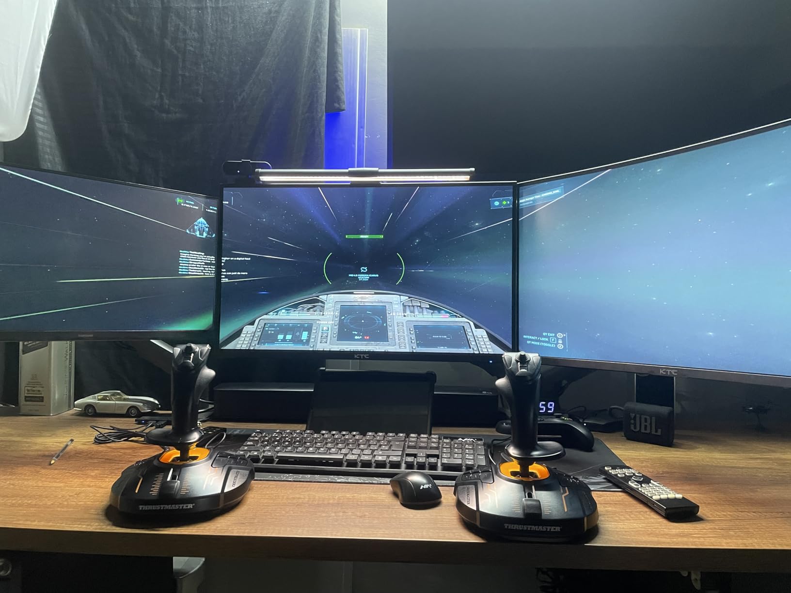 Thrustmaster T16000M FCS Space Sim Duo Stick, Hall Effect Dual Joystick Flight Controller, 32 Buttons, Ambidextrous Flight Sim Joystick and Throttle Setup, Compatible with PC customer photo 2