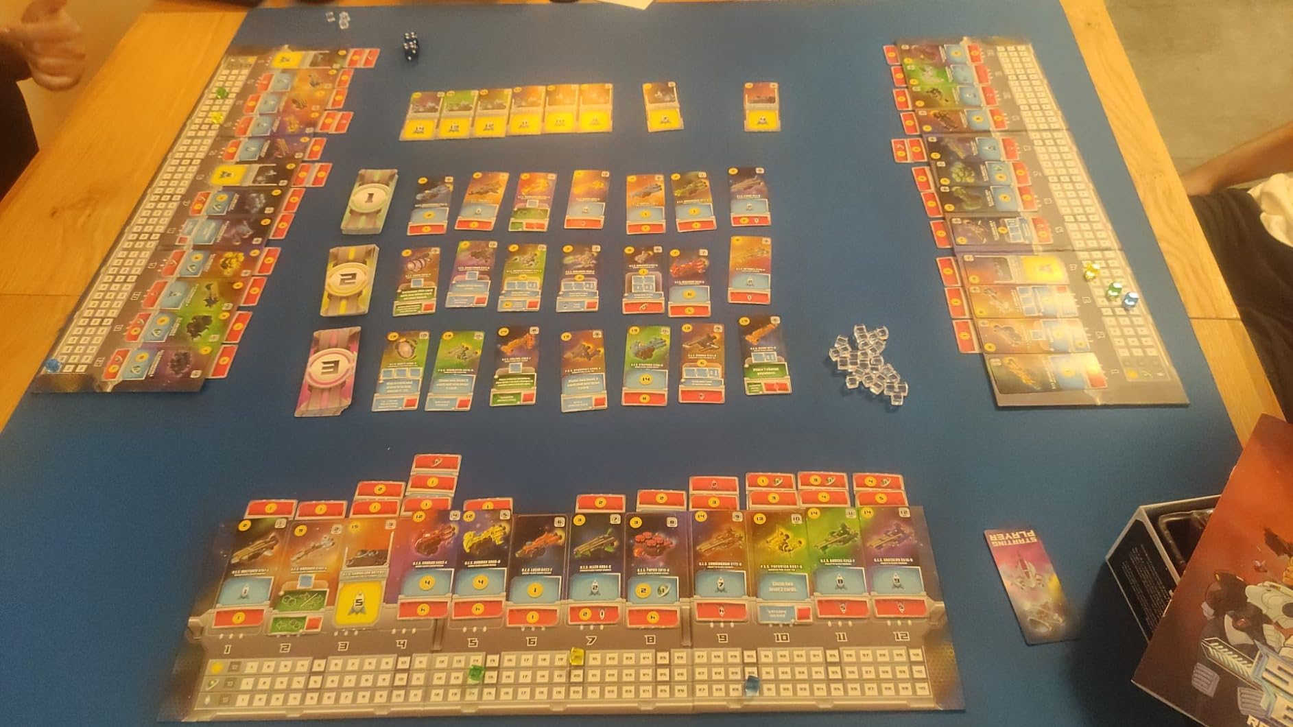 AEG Space Base | Space Exploration Engine Building Interactive Family Dice Game | Blend of Strategy & Luck | Easy to Learn | 2-5 Players | Ages 10+ customer photo 1