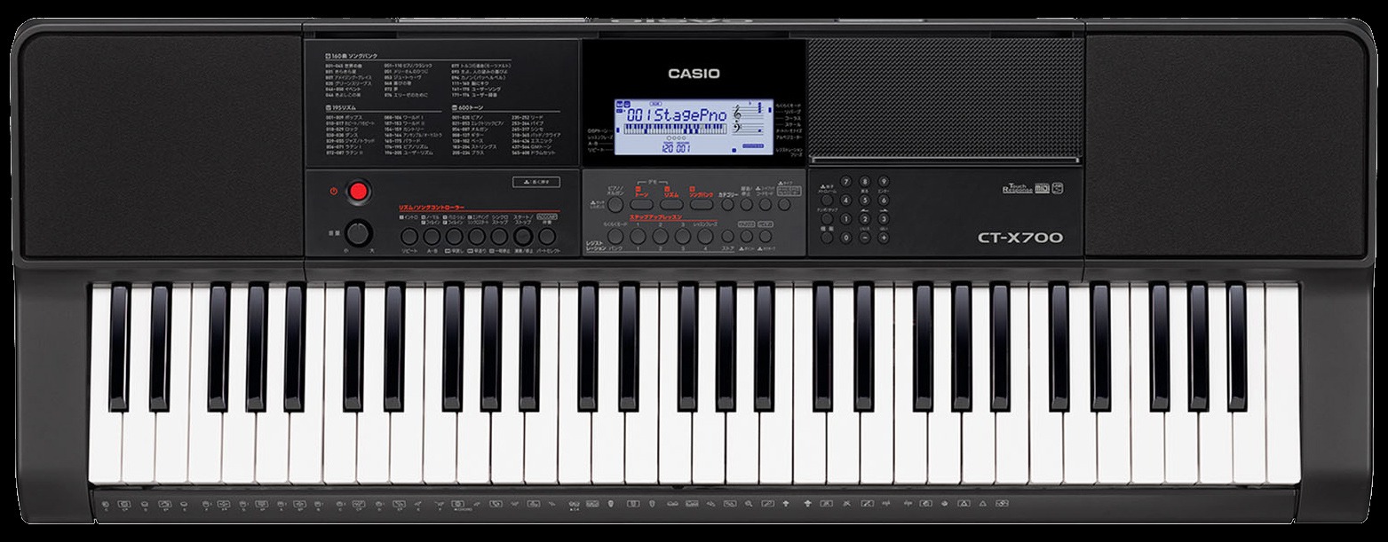 CT-X700 - Portable 61-Key Keyboard | 600 Tones, 195 Rhythms, and AiX Sound Engine | Perfect for Any Musician customer photo 1