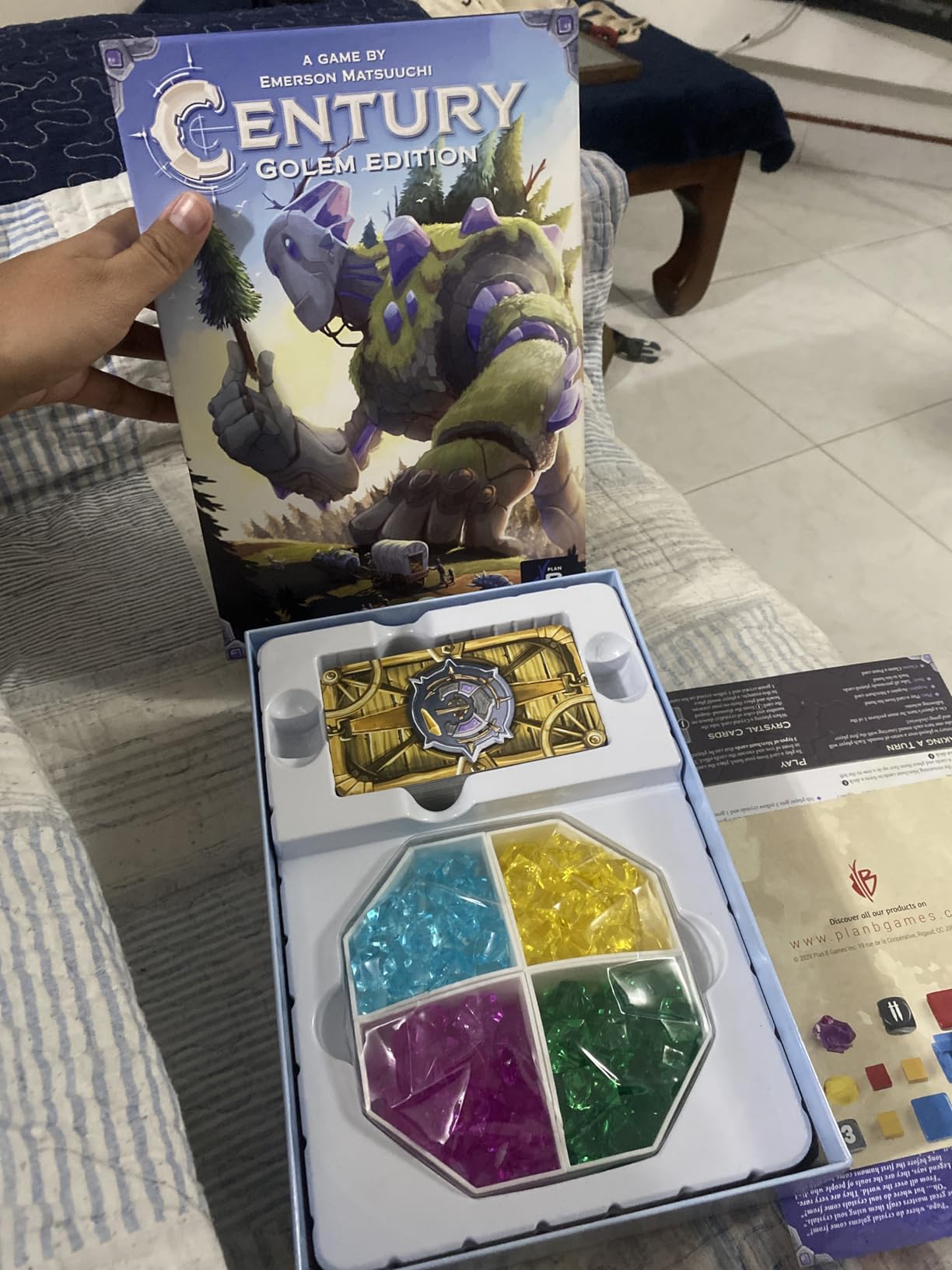 Century Golem Edition Board Game - Journey Along The Golem Road in Caravania, Strategy Game for Kids & Adults, Ages 8+, 2-4 Players, 30-45 Minute Playtime customer photo 1