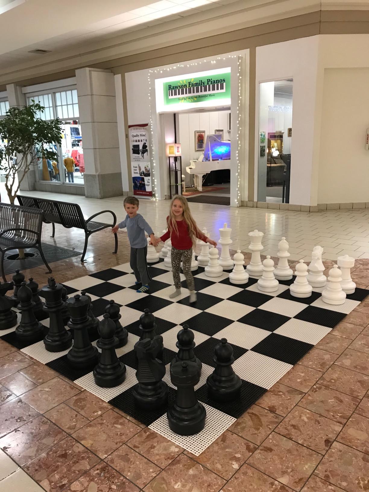 MegaChess Giant Chess Set Game with 25