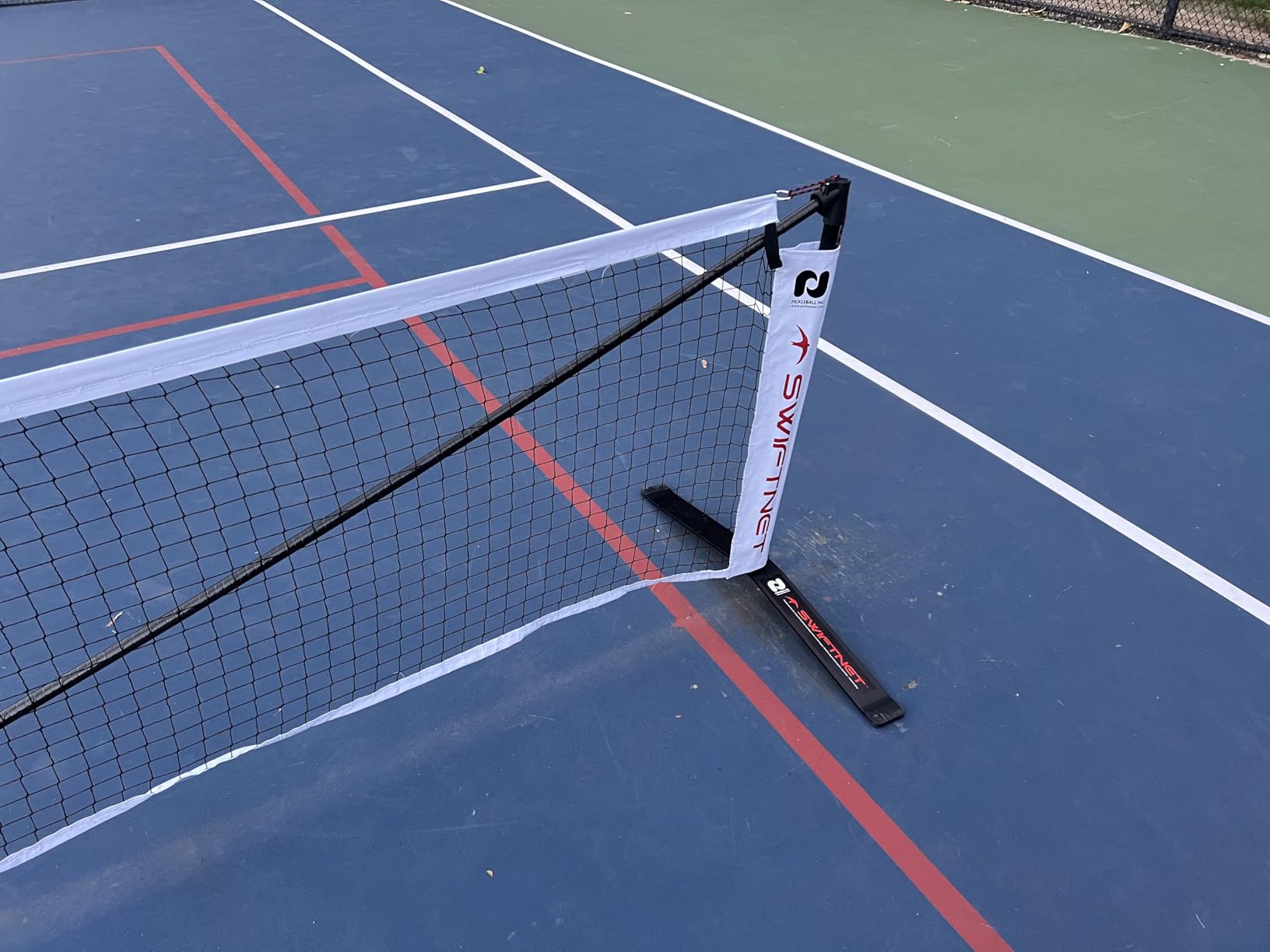 Swiftnet 2.1 Portable Pickleball Net System - Durable and Lightweight Pickle Ball Net for Indoor and Outdoor Use Pickleball Nets for Competitive and Recreational Play customer photo 2