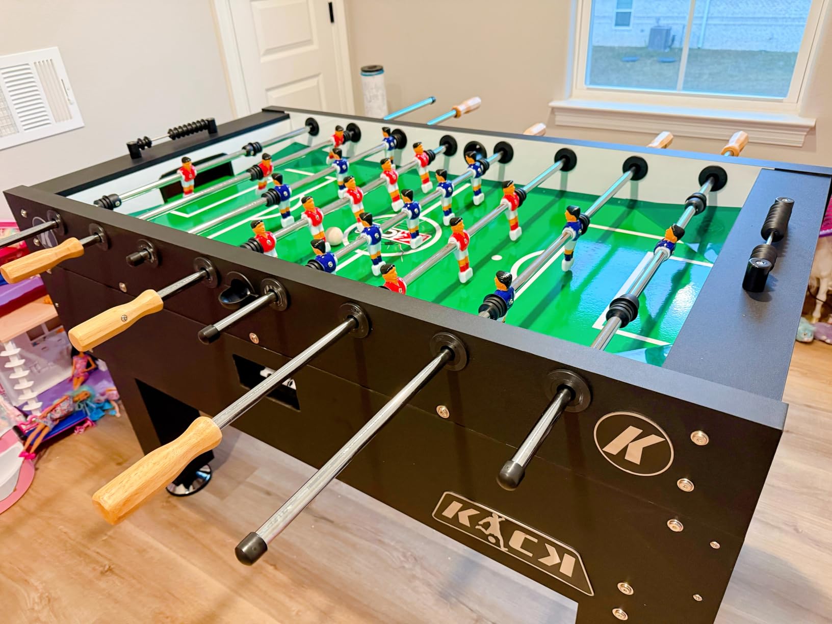 KICK Titan 55in Tournament Foosball Table - Professional Competition Game Table customer photo 1