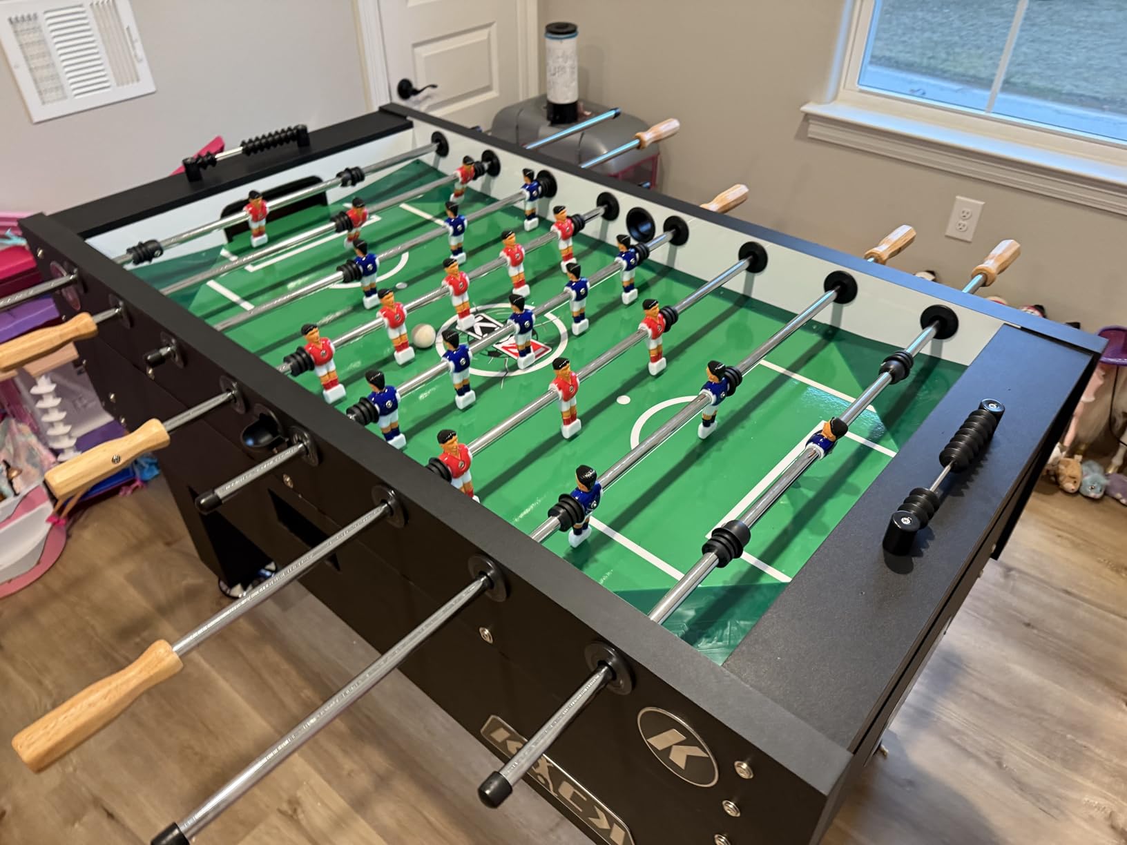 KICK Titan 55in Tournament Foosball Table - Professional Competition Game Table customer photo 2