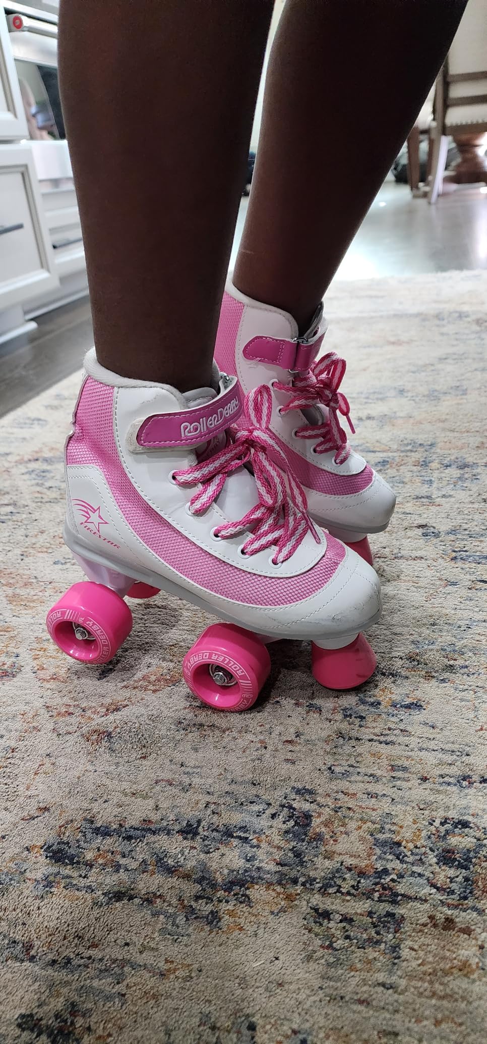 Roller Derby Firestar Youth Skates for Girls, Boys, Beginners, Kids customer photo 1