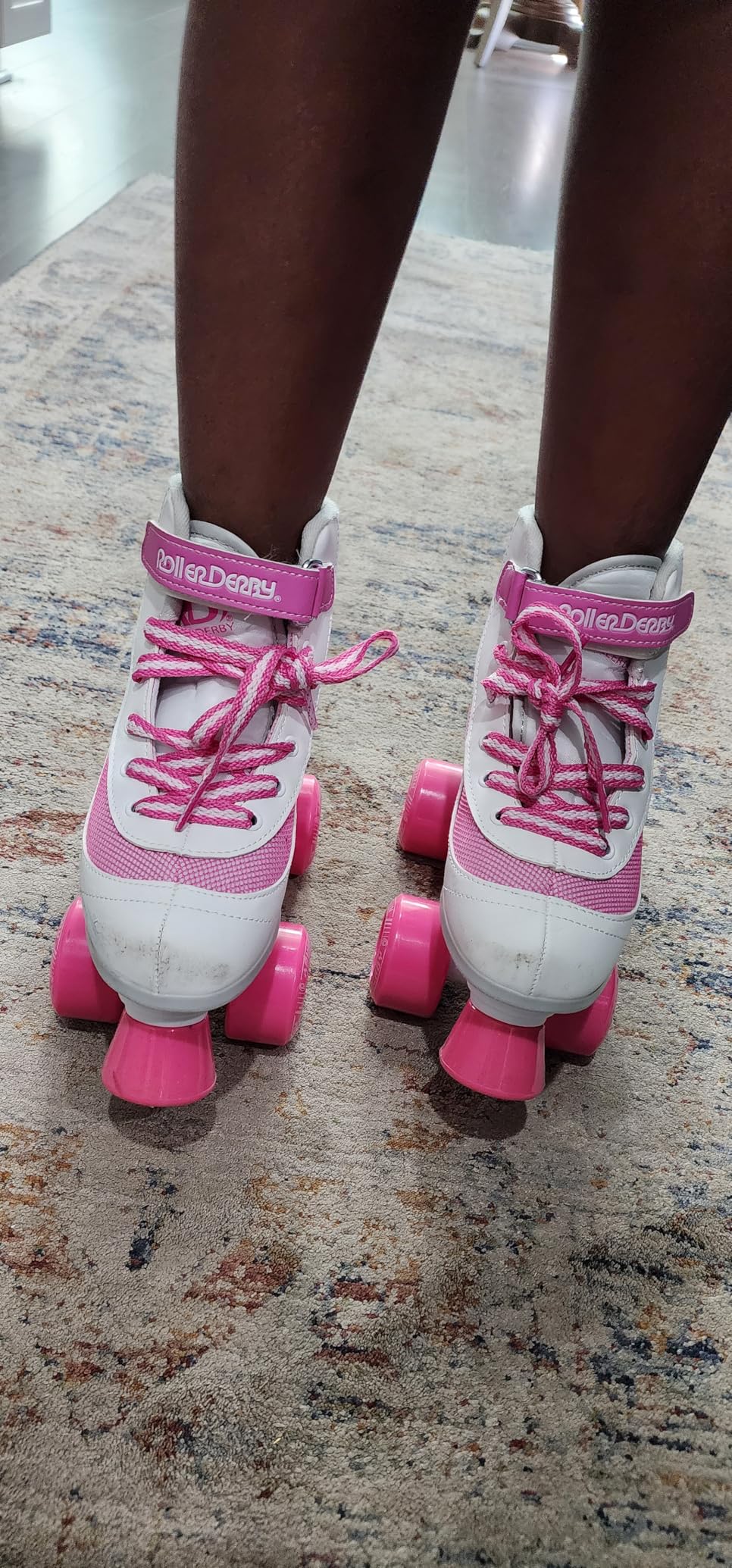 Roller Derby Firestar Youth Skates for Girls, Boys, Beginners, Kids customer photo 2