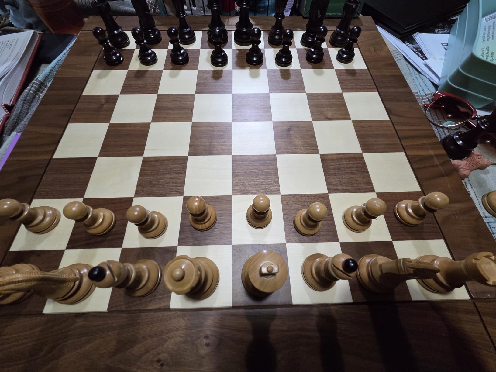 Tournament Chess Pieces - Yugo (Zagreb) Staunton King Height 3.75