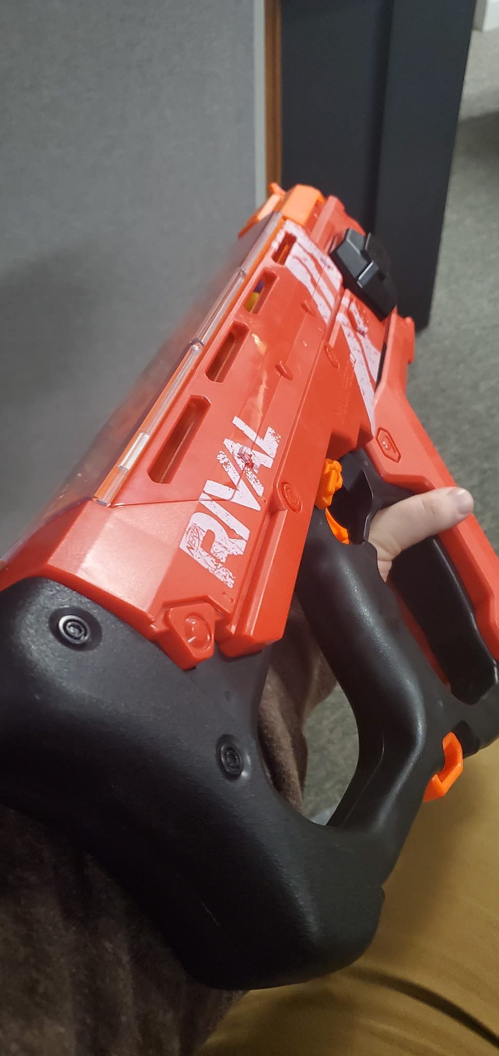 Nerf Rival Perses MXIX-5000 Motorized Blaster - Fastest Blasting Rival System, Up to 8 Rounds Per Second - Rechargeable Battery customer photo 2