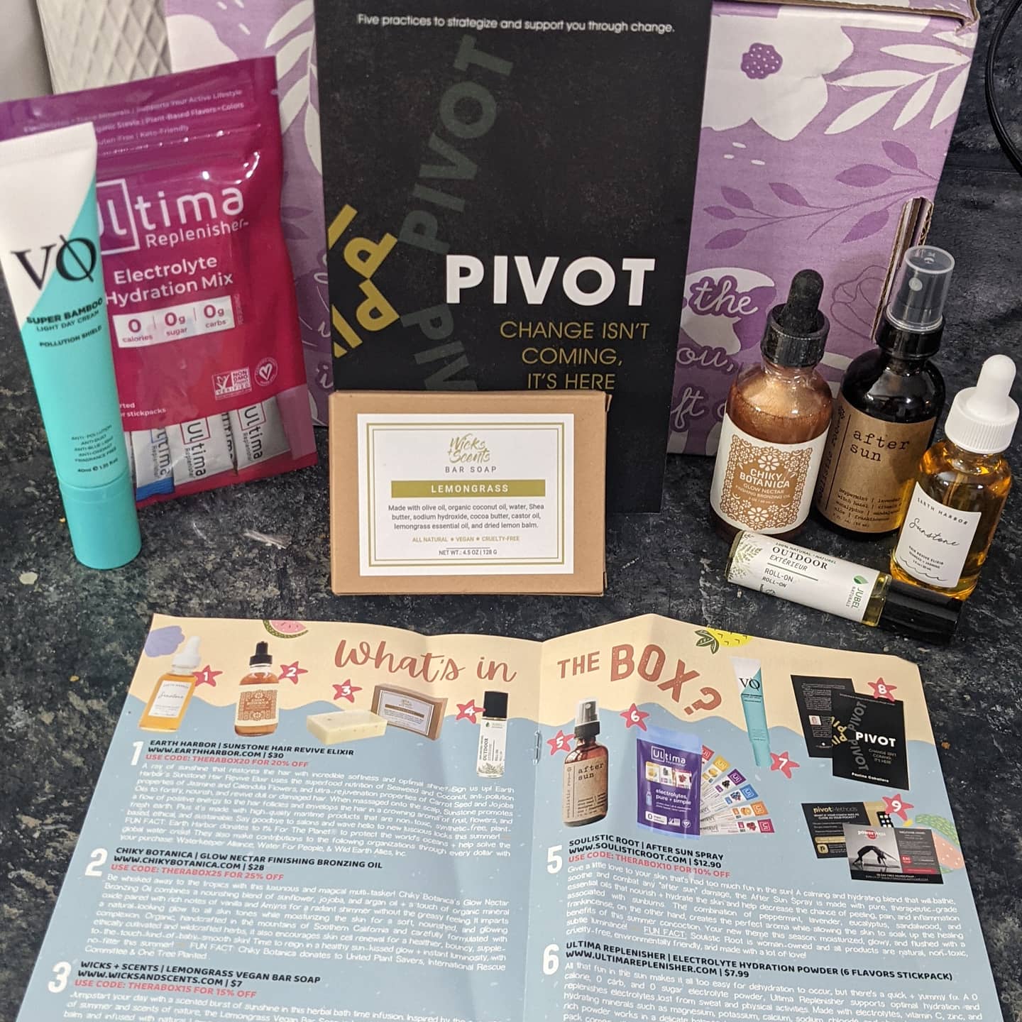 TheraBox Self Care Subscription Box Kit With 8 Pampering Products In Wellness Gift Box - Relaxation Care Package, Gifts For Women customer photo 1