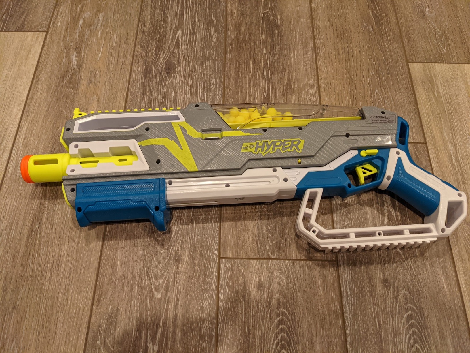Nerf Hyper Siege-50 Pump-Action Blaster, 40 Hyper Rounds, Holds Up to 50 Rounds, Up to 110 FPS Velocity customer photo 2
