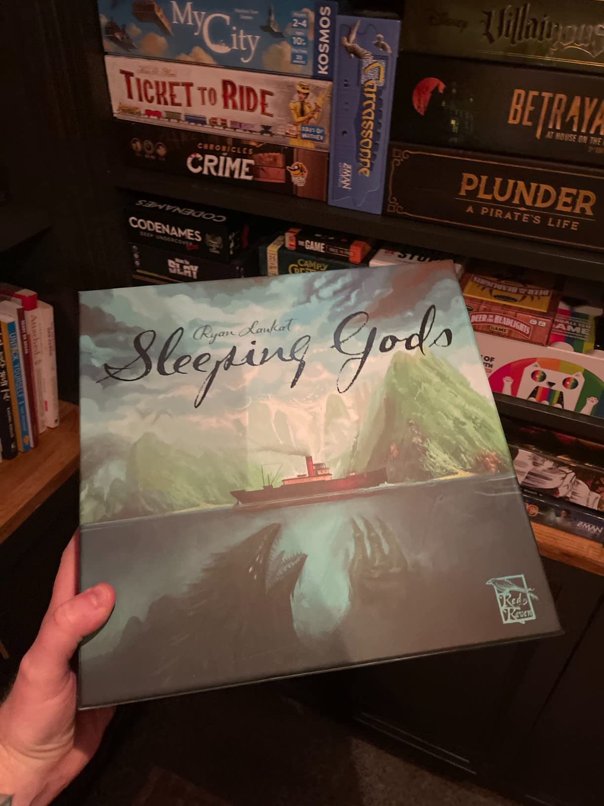 Sleeping Gods by Red Raven Games - Cooperative Campaign Board Game of Exploration, Storytelling and Narrative Adventure customer photo 1
