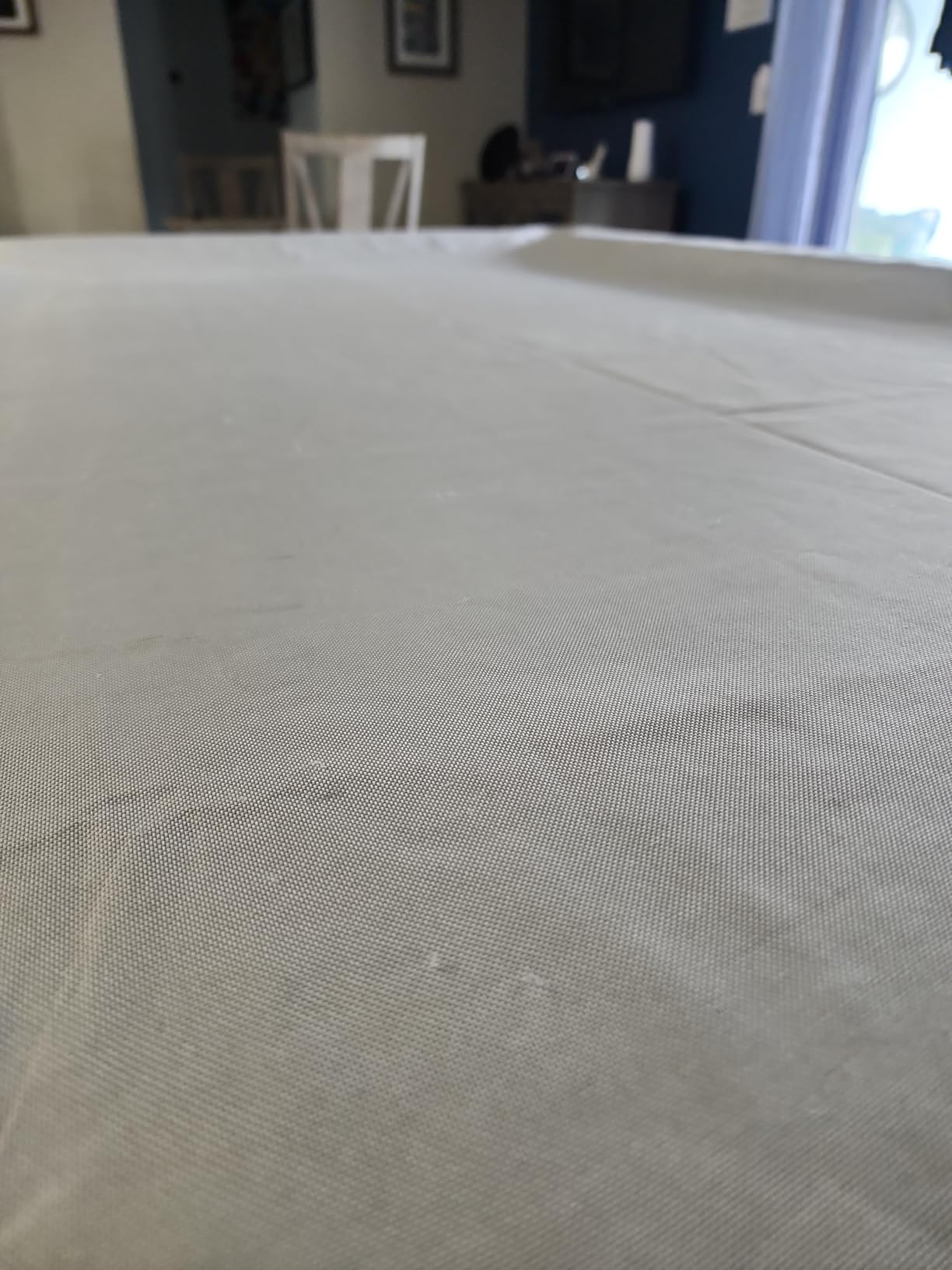 Pool Table Cover 8 Feet, Heavy Duty 600D Canvas Cloth, 8 Foot Billiards Table Covers, Waterproof Tear-Resistant Scratch-Proof, Indoor Outdoor Protection Accessories, 100Lx56Wx8H Inch-Light Grey customer photo 1