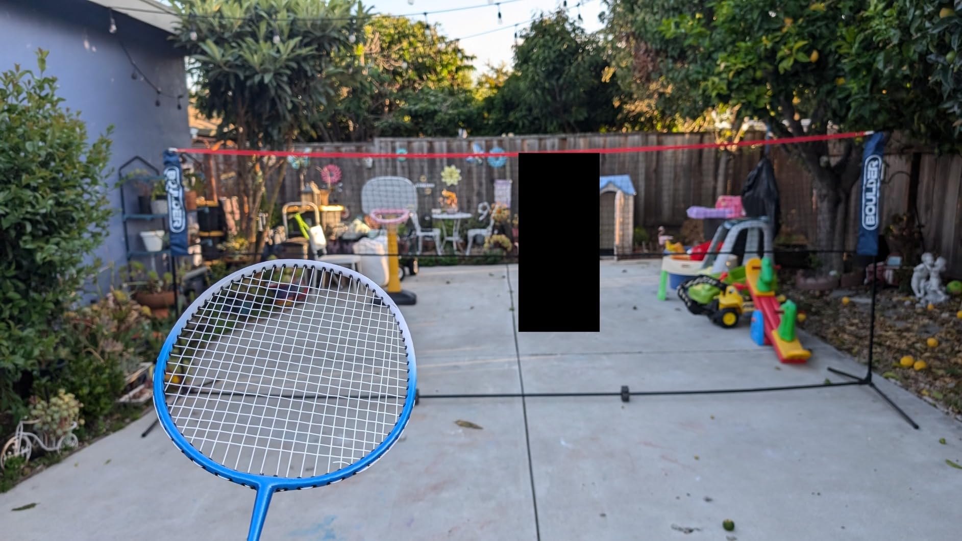 HIRALIY Badminton Rackets Set for Backyards, Badminton Set, Includ 2/4 Rackets, 6/12 Birdies, 1 Carrying Bag, Outdoor Game for Adult Family Beginner customer photo 1