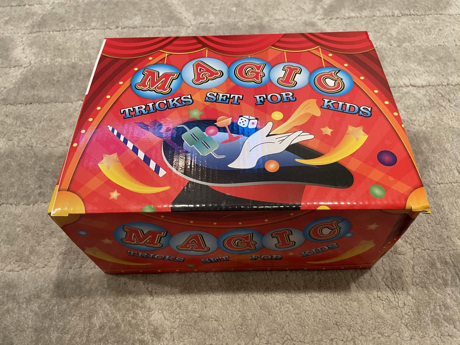 Heyzeibo Magic Kit for Kids - Magic Tricks Games Toy for Girls & Boys, Magician Pretend Play Dress Up Set with Magic Props & More Magic Tricks, Instruction Manual, for Beginners Toddlers customer photo 2