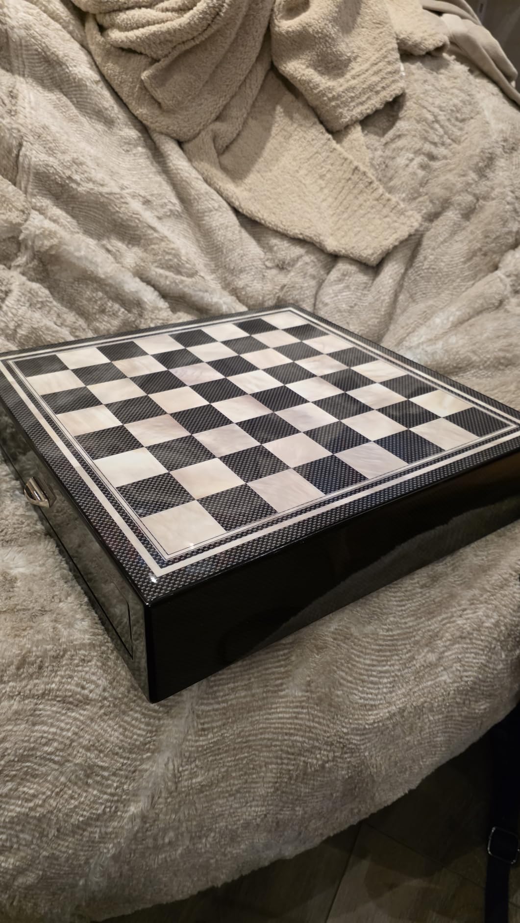 Bey-Berk Designer Chess Set, 13.5