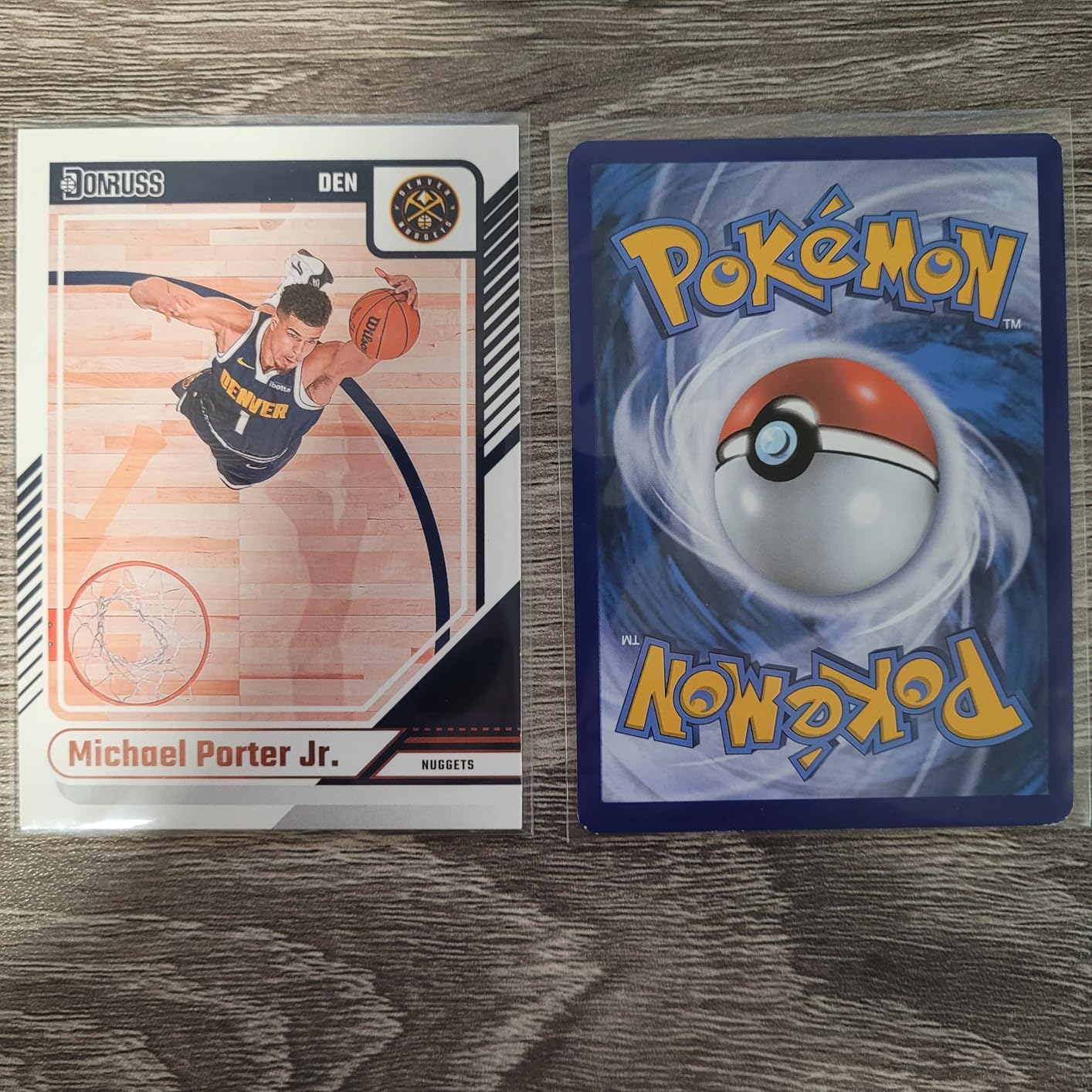 500 Counts Card Sleeves for Trading Cards, Soft Penny Card Sleeves Clear Plastic Card Protectors Fit for Baseball Card, Sports Cards, MTG Game Card Standard Cards customer photo 1