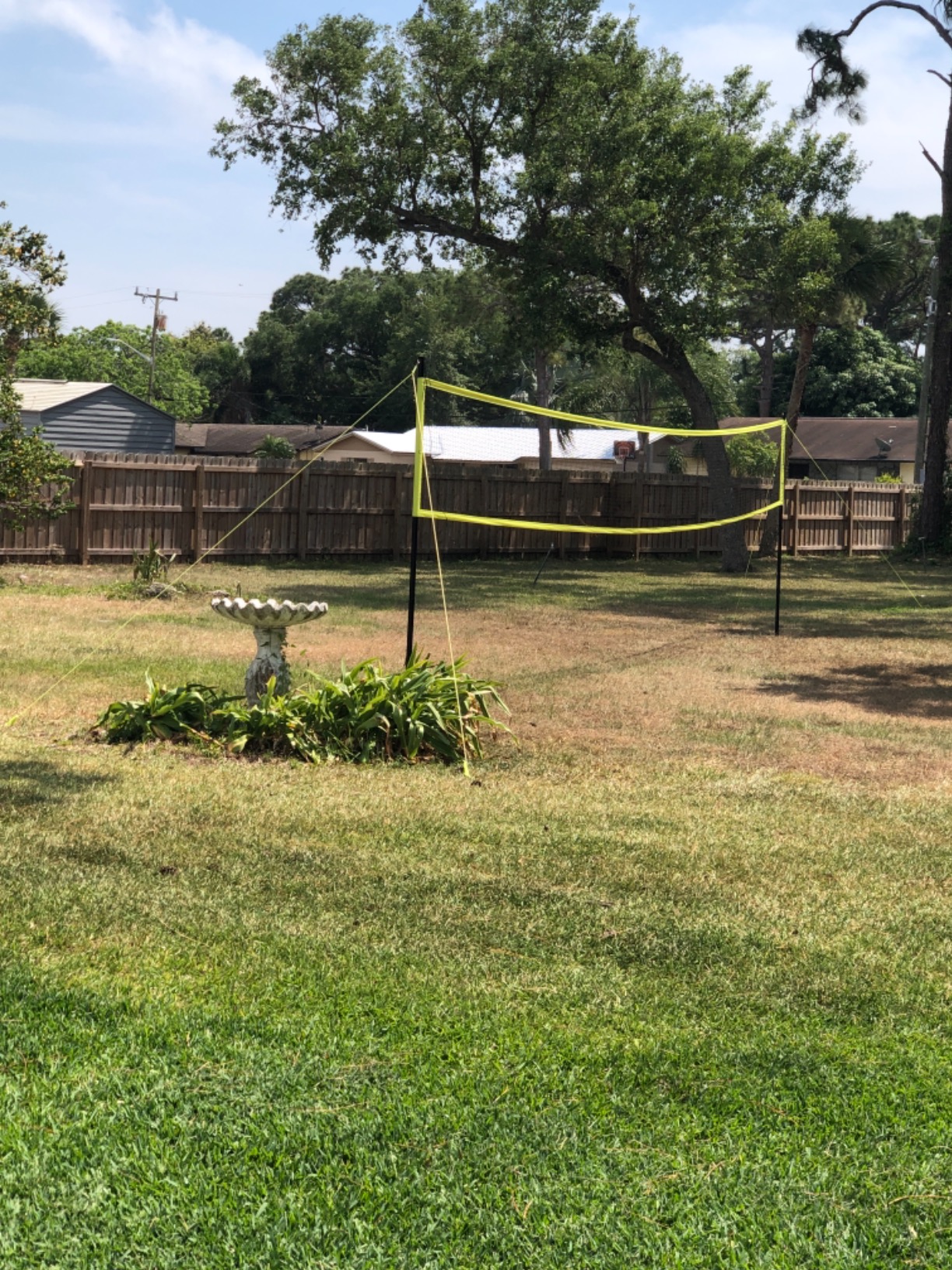 Zdgao Volleyball and Badminton Combo Set for Backyard - 20FT/32FT Volleyball/Badminton Net with Adjustable Height Pole, Anti-Sag System, Volley Ball, Badminton Racquets, Boundary Line and Carry Bag customer photo 2