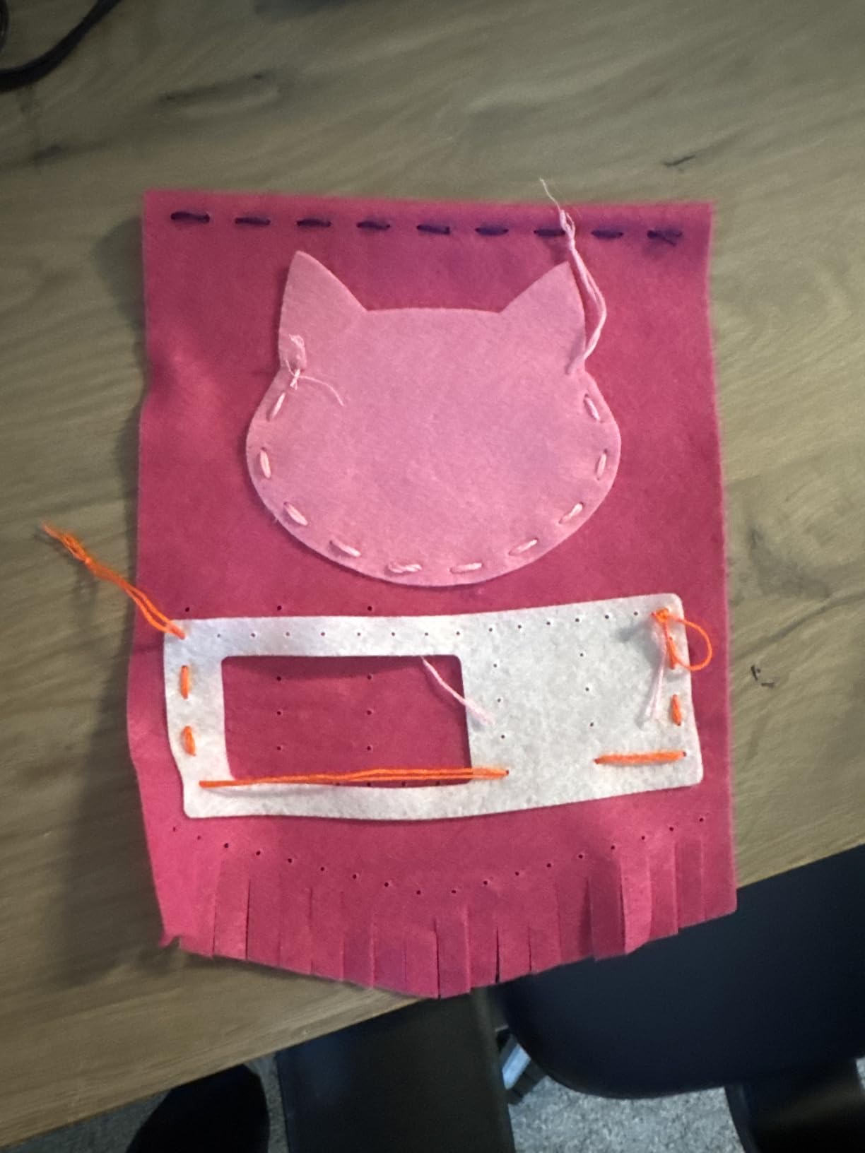 KRAFUN My First Sewing Kit for Beginner Kids Ages 6-12, 7 Easy DIY Projects of Stuffed Animal Dolls & Plush Pillow Craft, Pre-Punched Felt & Instructions customer photo 2