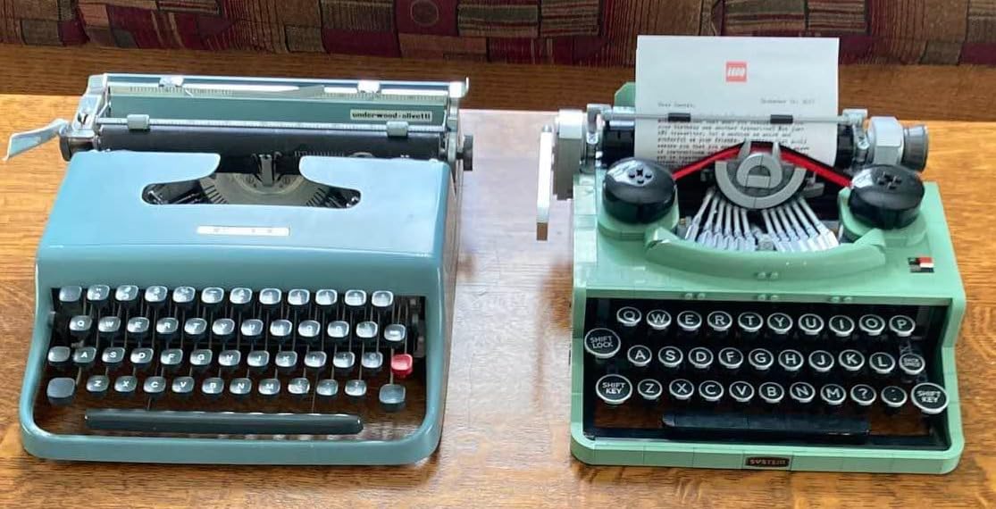 LEGO Ideas Typewriter 21327 Building Set for Adults, Collectible Retro Display Model customer photo 1