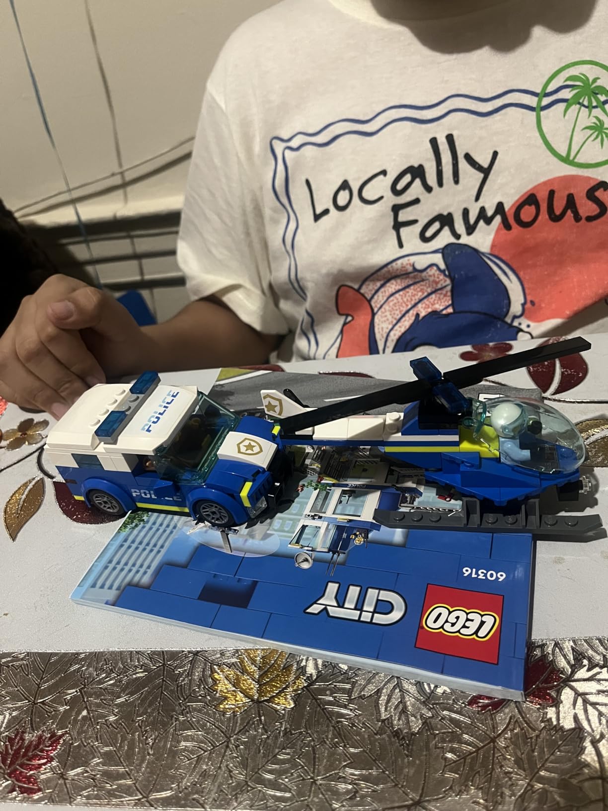 LEGO City Police Station with Van, Garbage Truck & Helicopter Toy 60316, Gifts for 6 Plus Year Old Kids, Boys & Girls with 5 Minifigures and Dog Toy customer photo 2